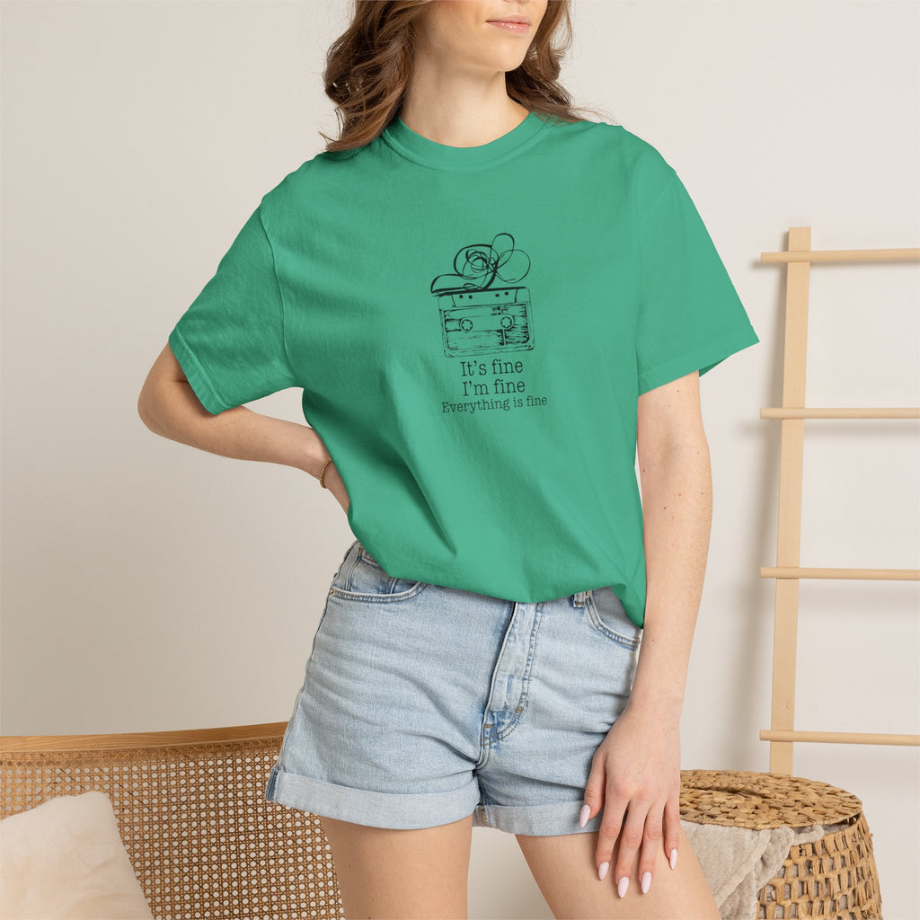 I’m Fine Cassette Tape T-Shirt