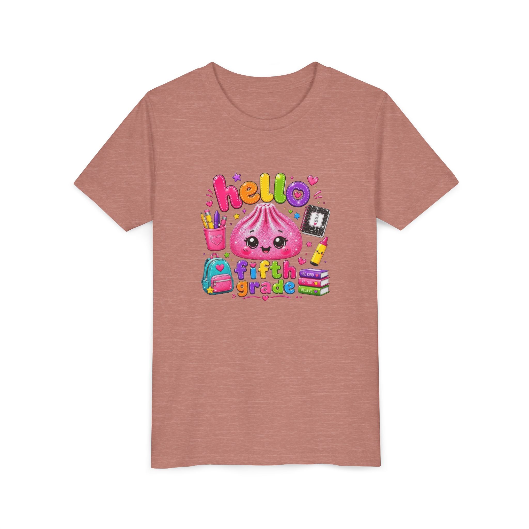 Hello Fifth Grade Youth Tee