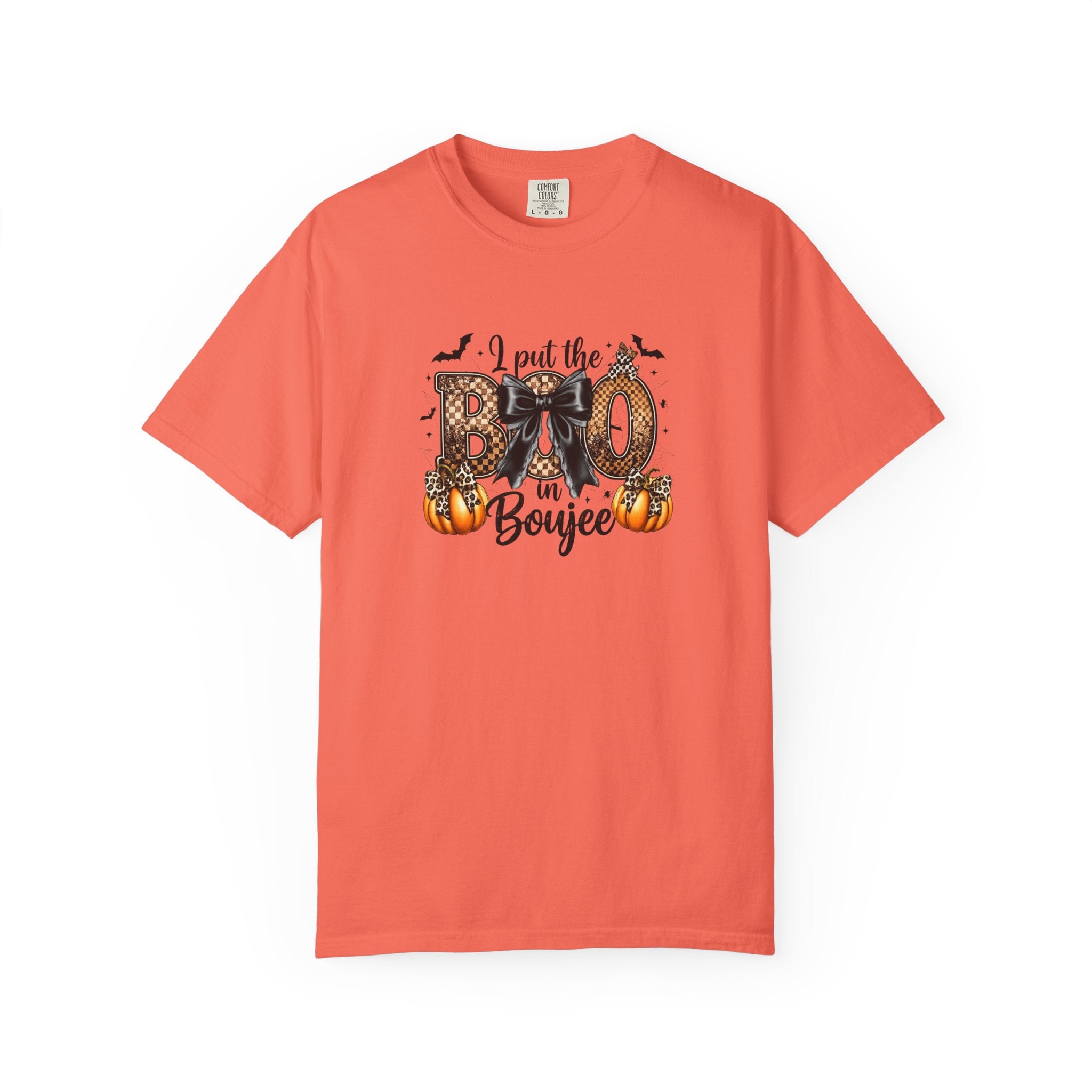 Halloween Boo in Boujee T-Shirt — Cute Spooky Pumpkin Graphic Tee