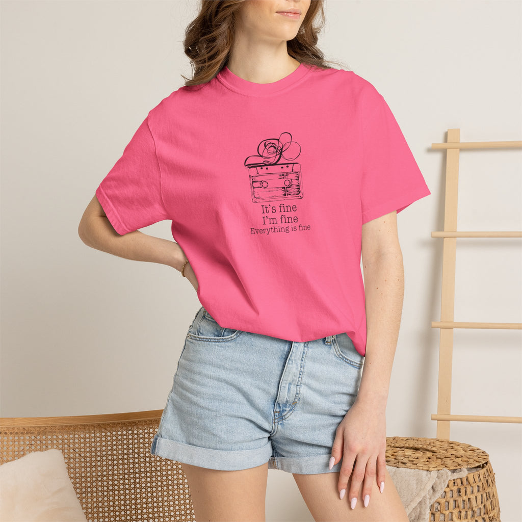 I’m Fine Cassette Tape T-Shirt