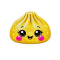 Kawaii Dumpling Glitter Sticker