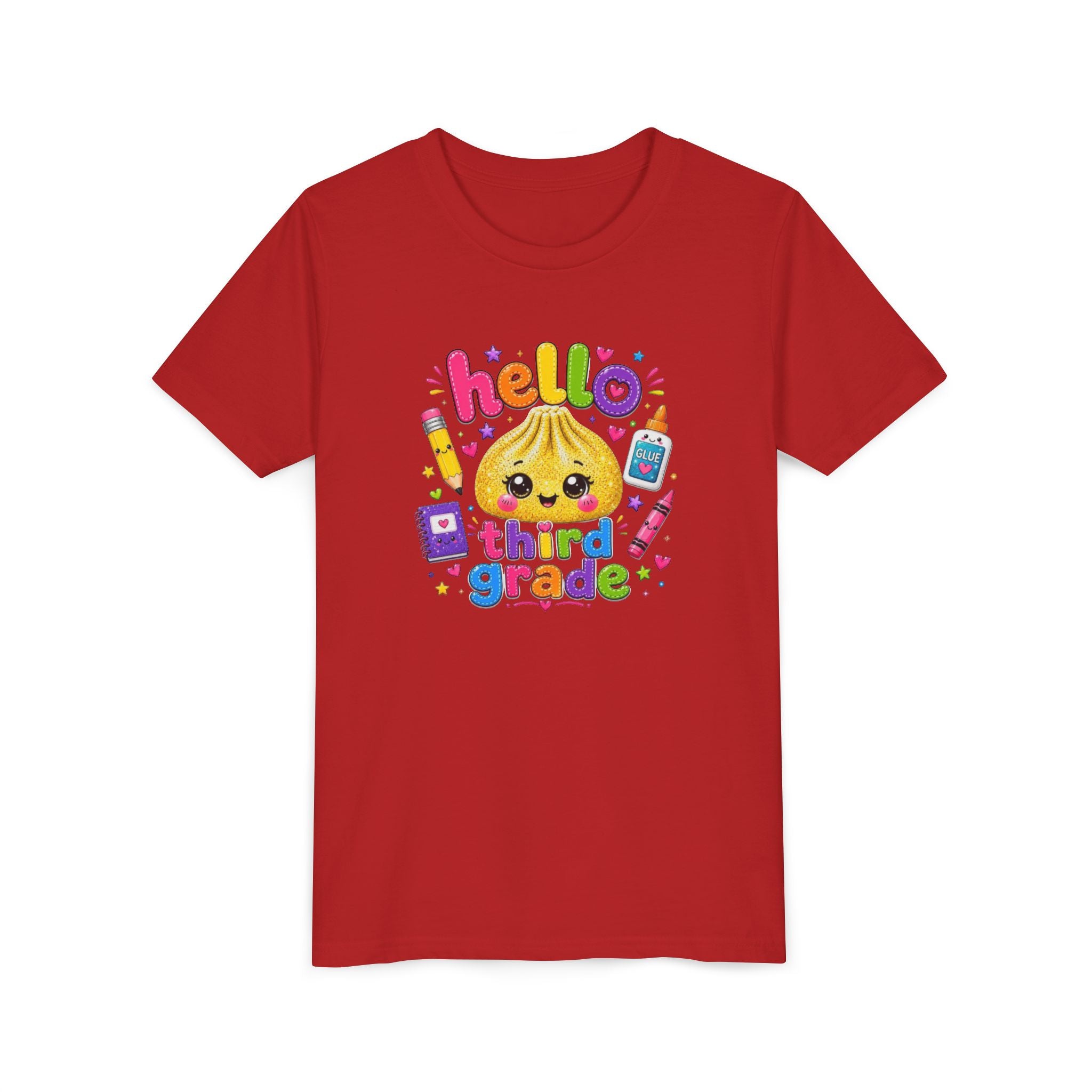 Hello Third Grade Youth Tee