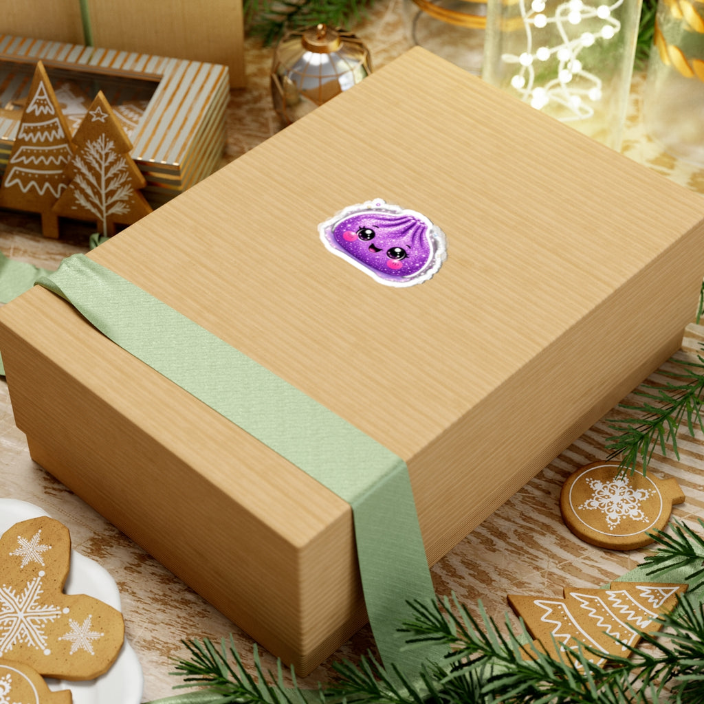 Cute Purple Dumpling Sticker