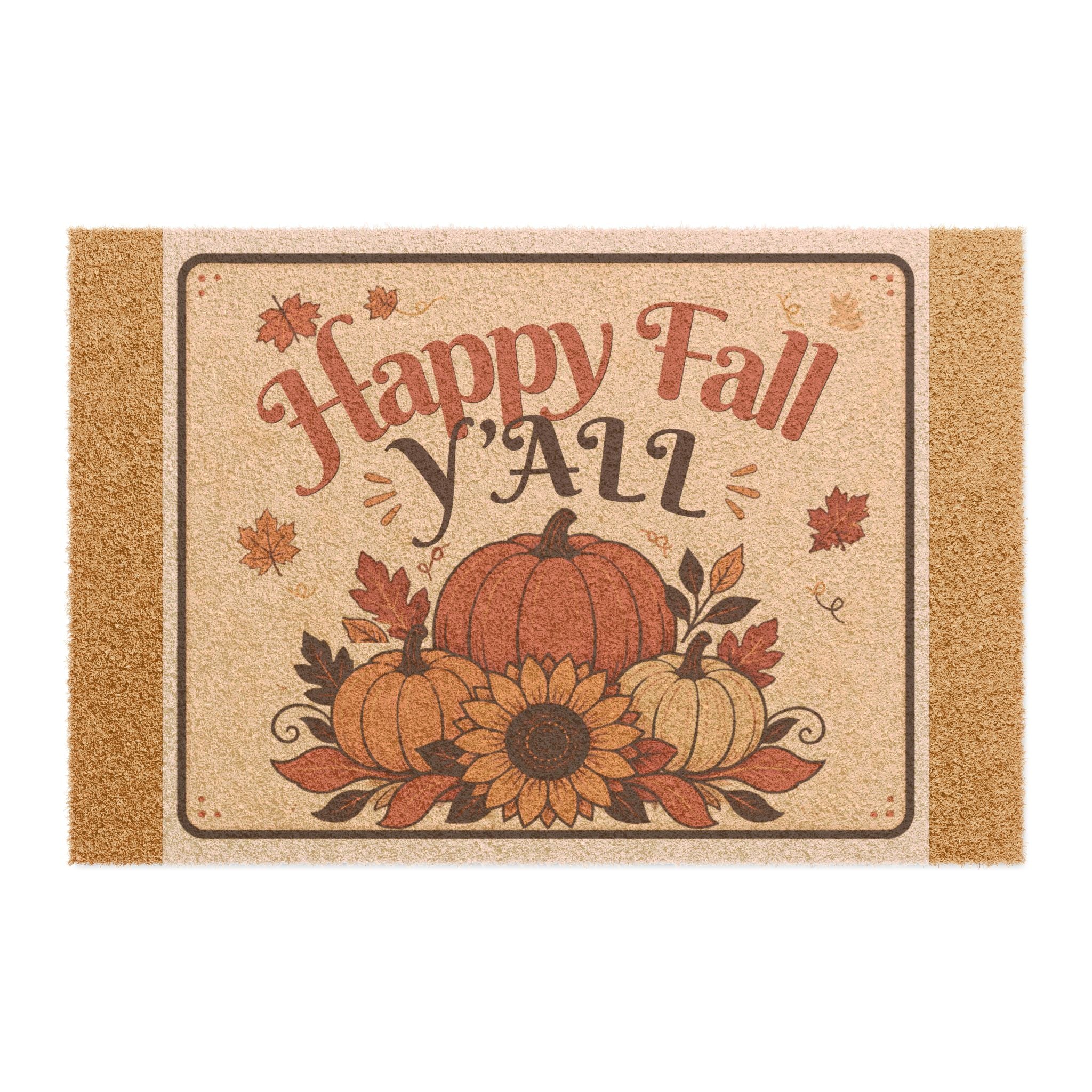 Happy Fall Y'all Doormat