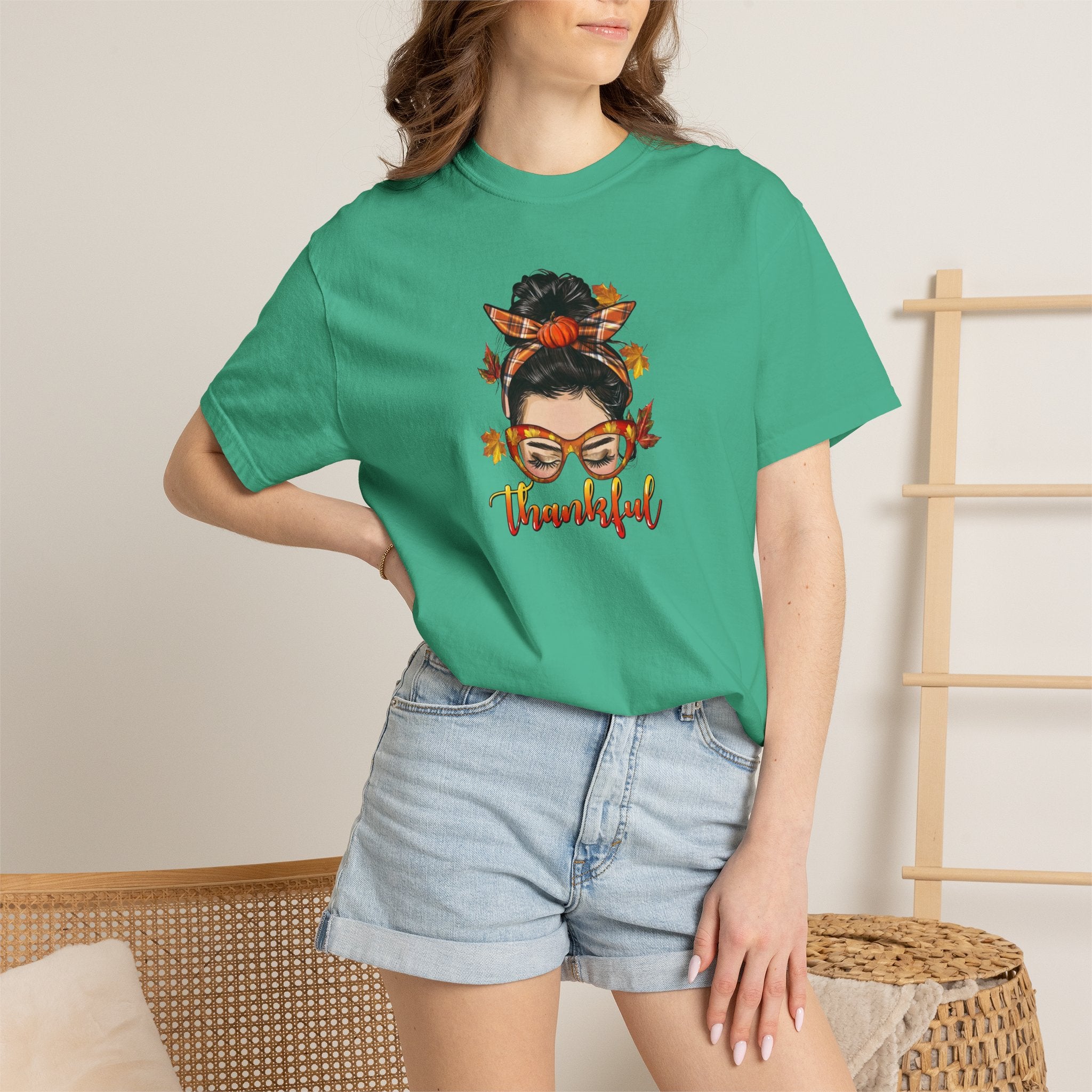 Thankful Fall Woman T-Shirt
