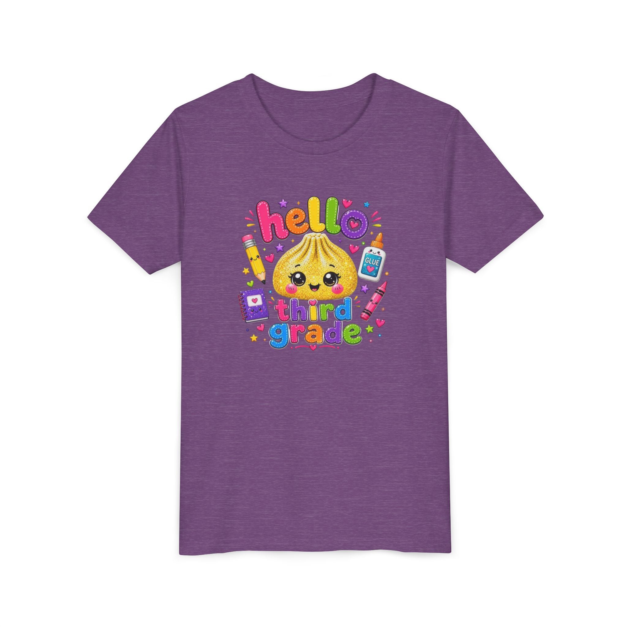 Hello Third Grade Youth Tee