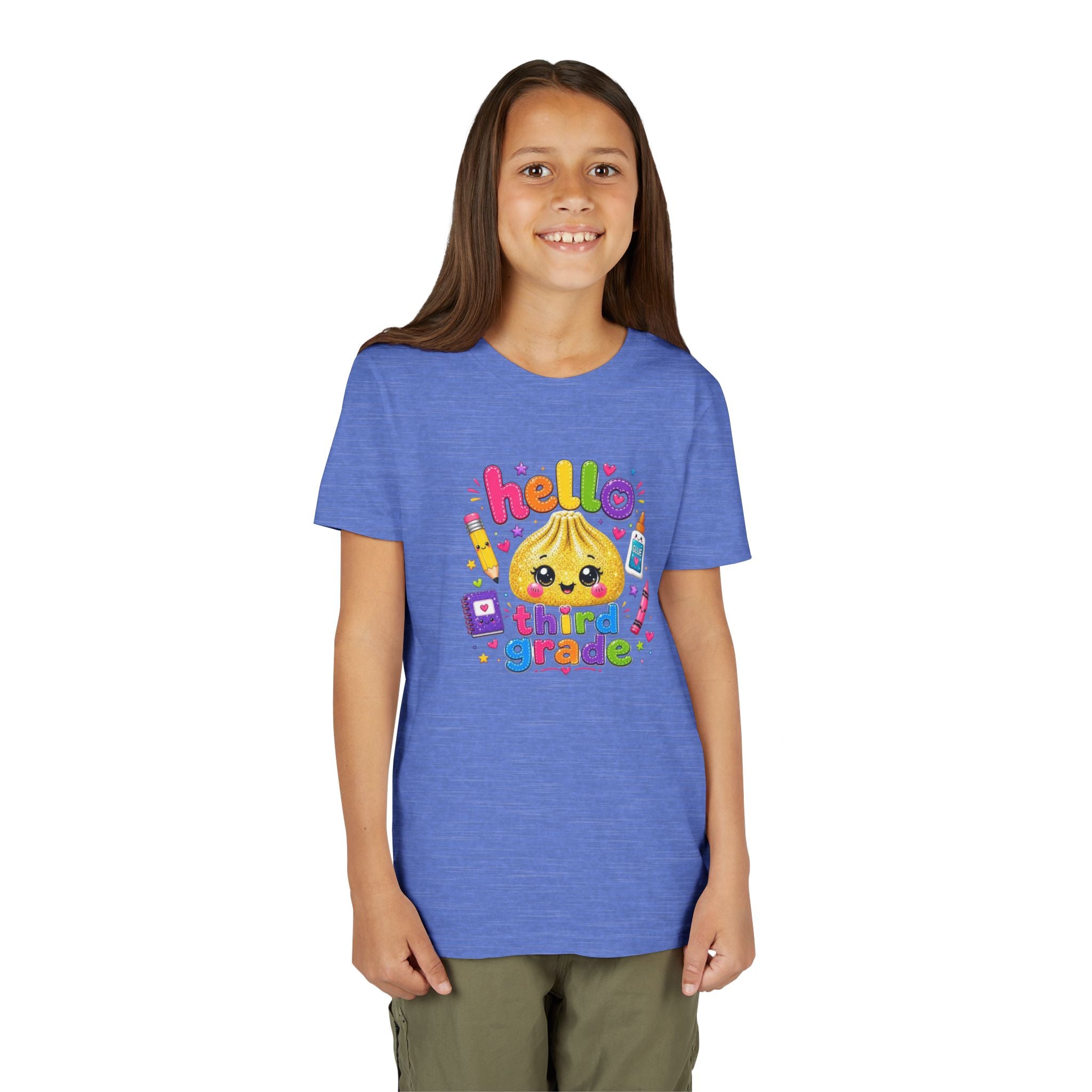 Hello Third Grade Youth Tee