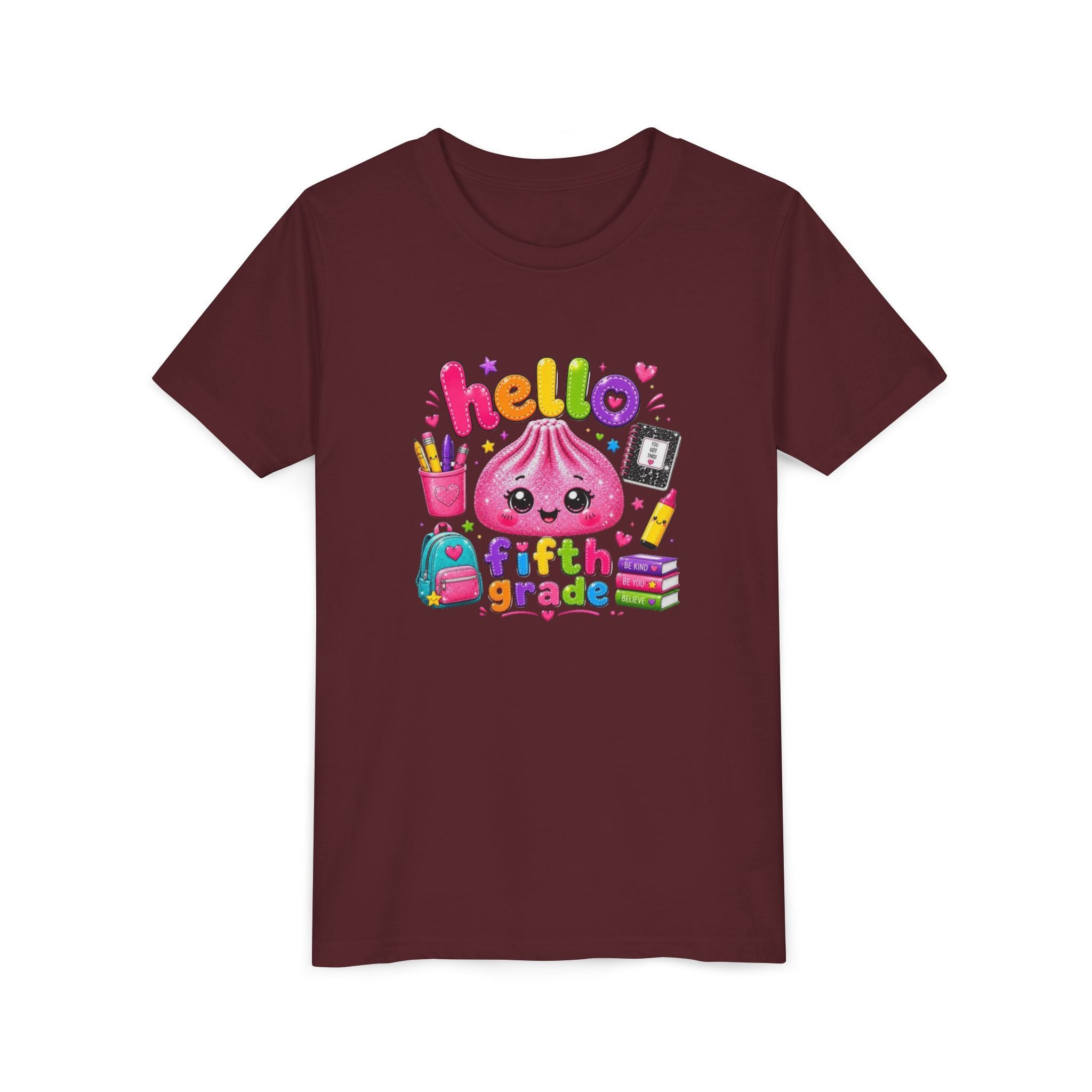 Hello Fifth Grade Youth Tee