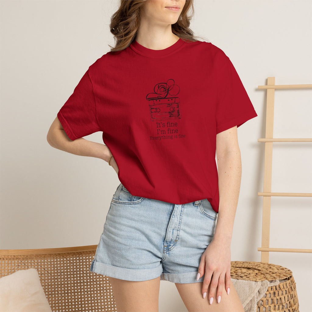 I’m Fine Cassette Tape T-Shirt