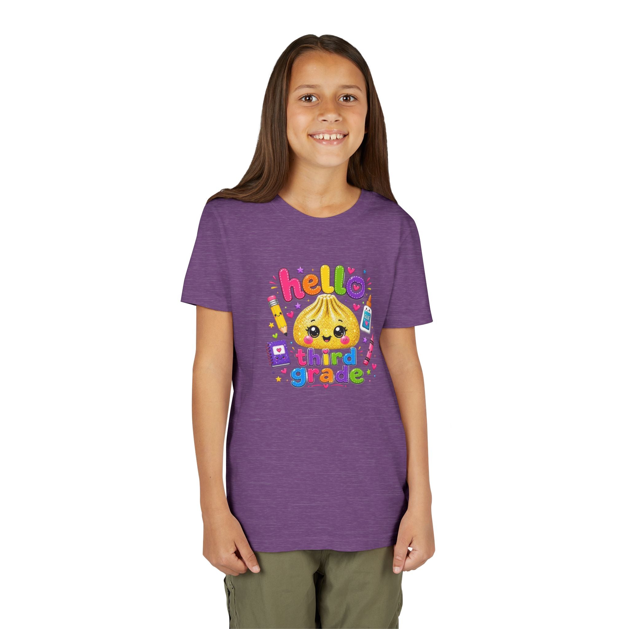 Hello Third Grade Youth Tee
