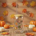 "Pumpkin Spice and Jesus Christ"  Tumbler