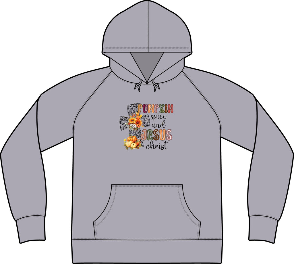 Pumpkin Spice and Jesus Christ Hoodie