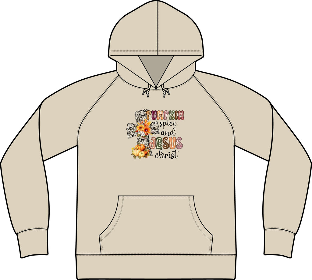Pumpkin Spice and Jesus Christ Hoodie