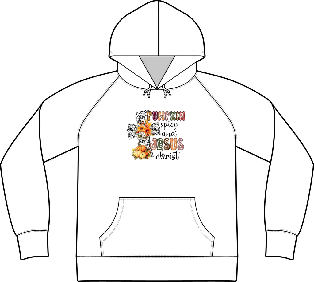Pumpkin Spice and Jesus Christ Hoodie