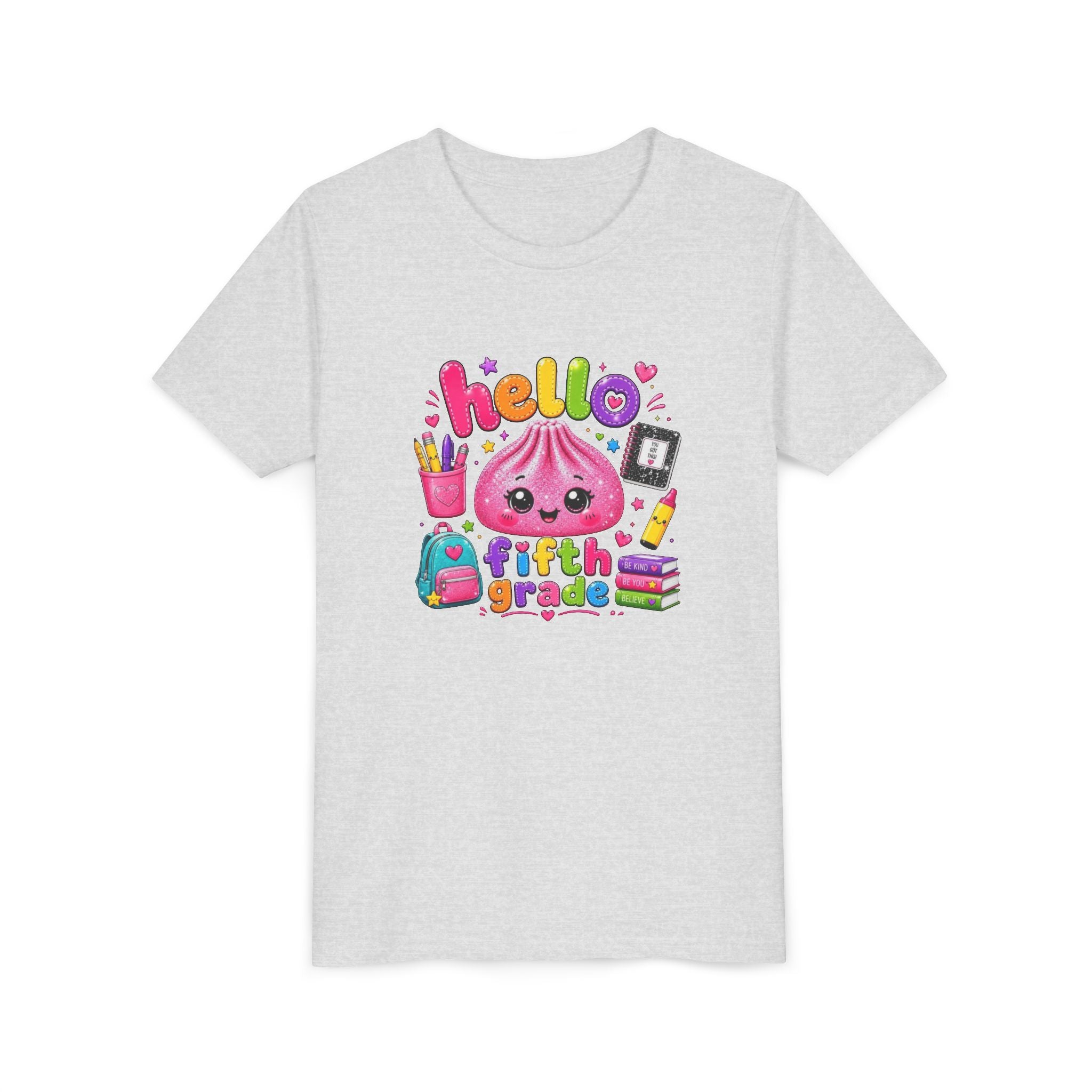 Hello Fifth Grade Youth Tee
