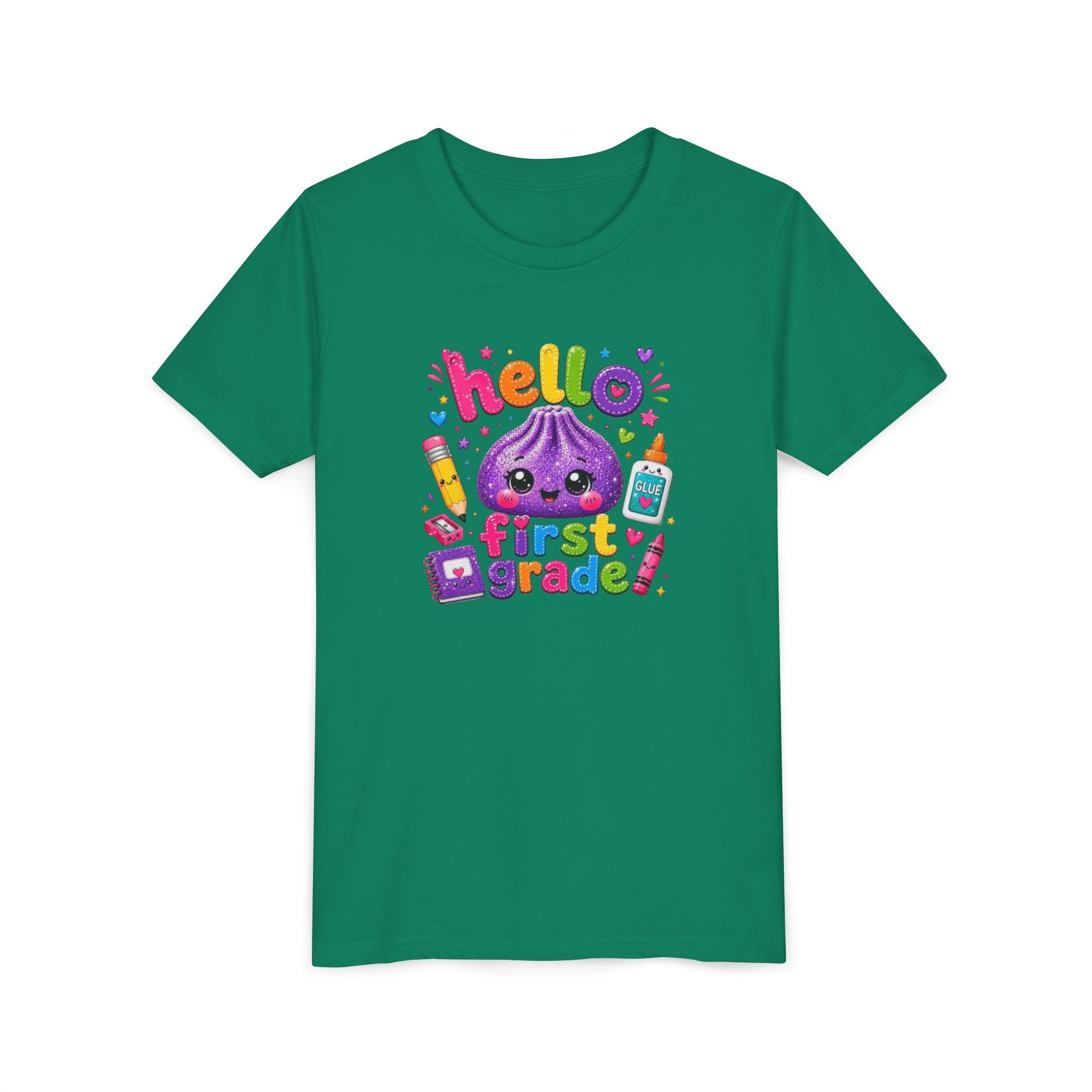 Hello First Grade Youth Tee