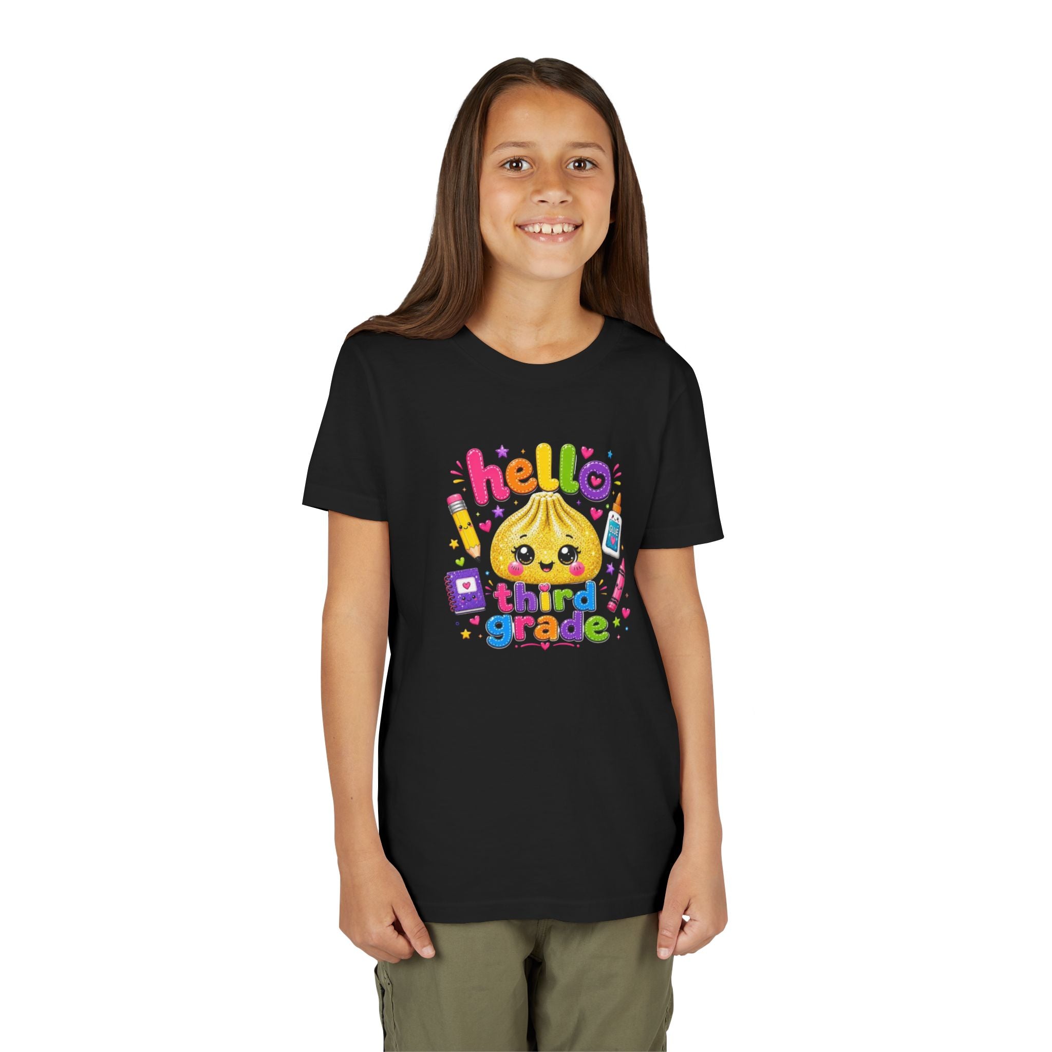 Hello Third Grade Youth Tee