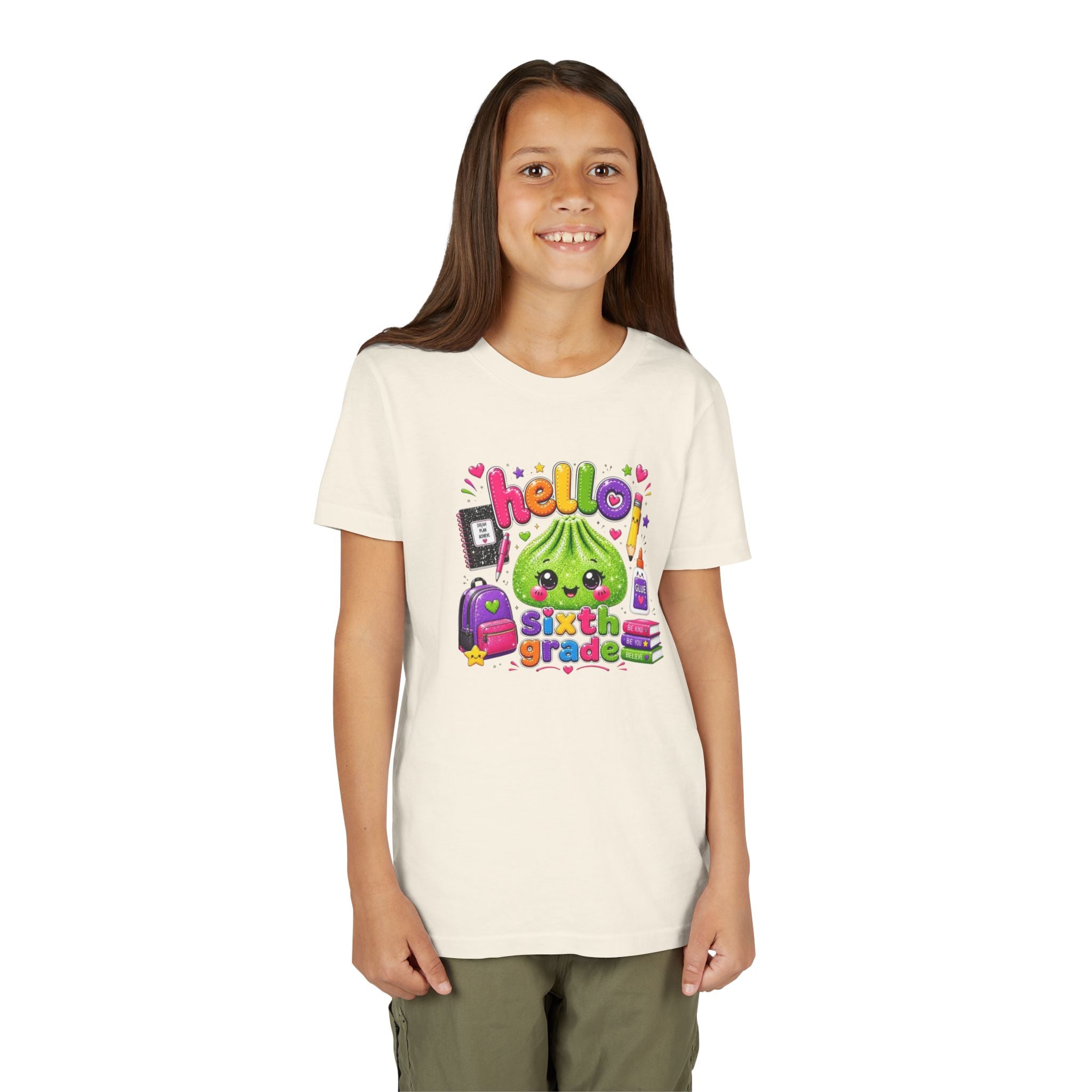 "Hello Sixth Grade" Youth Tee