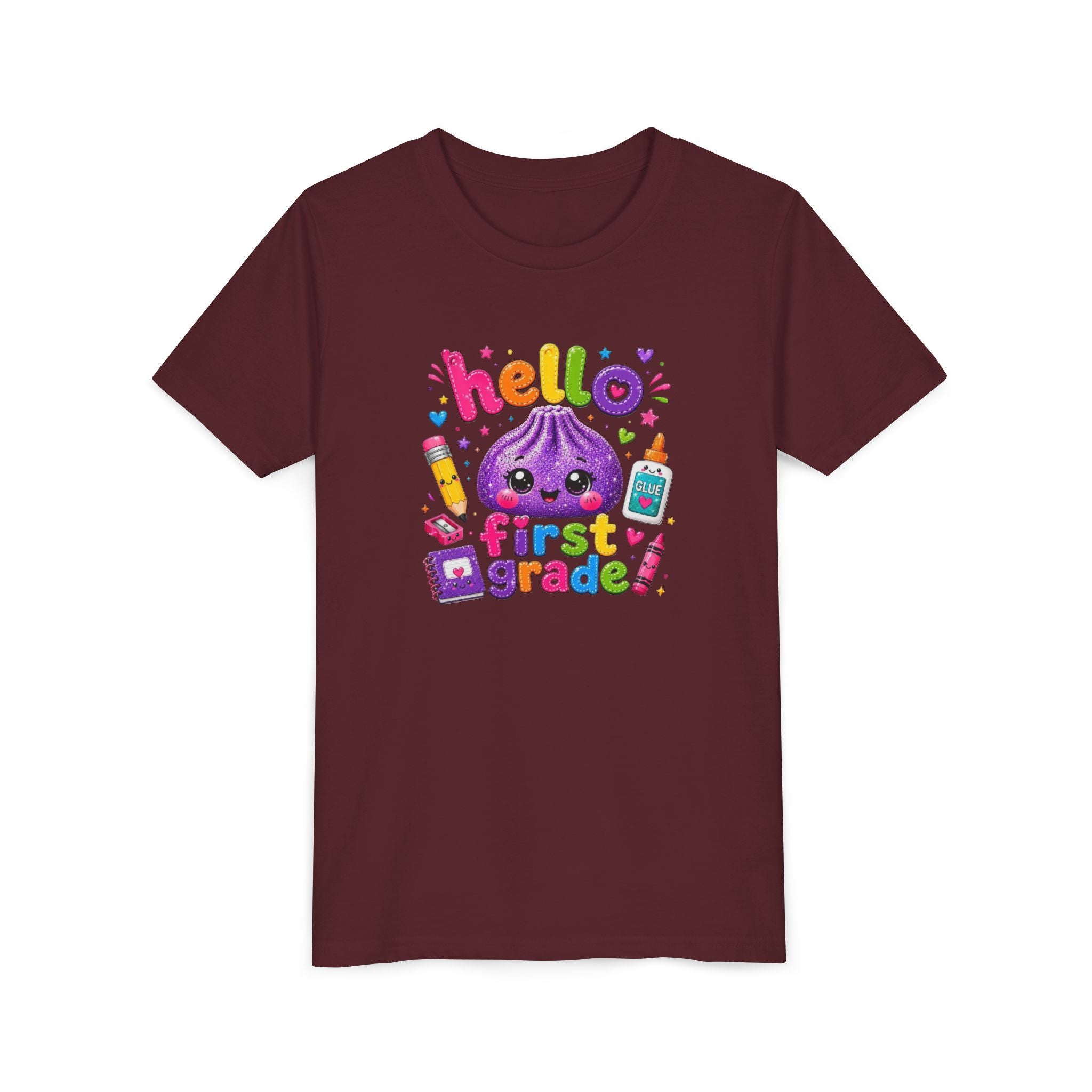 Hello First Grade Youth Tee