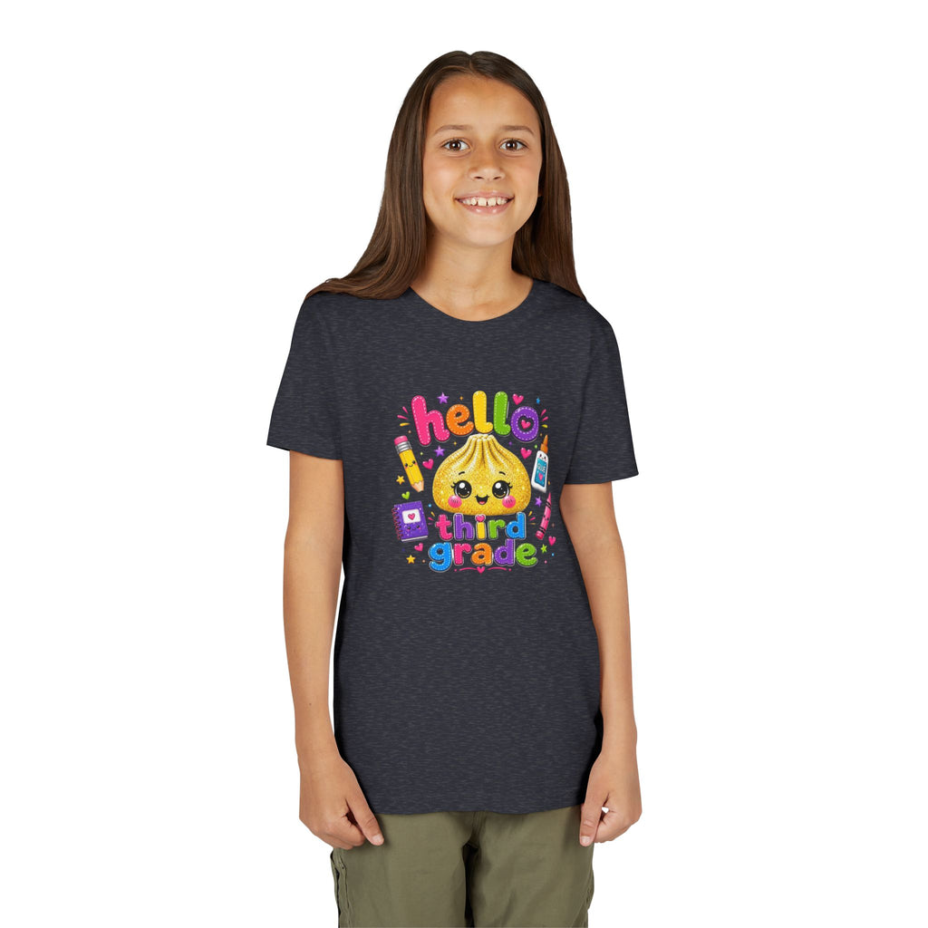 Hello Third Grade Youth Tee