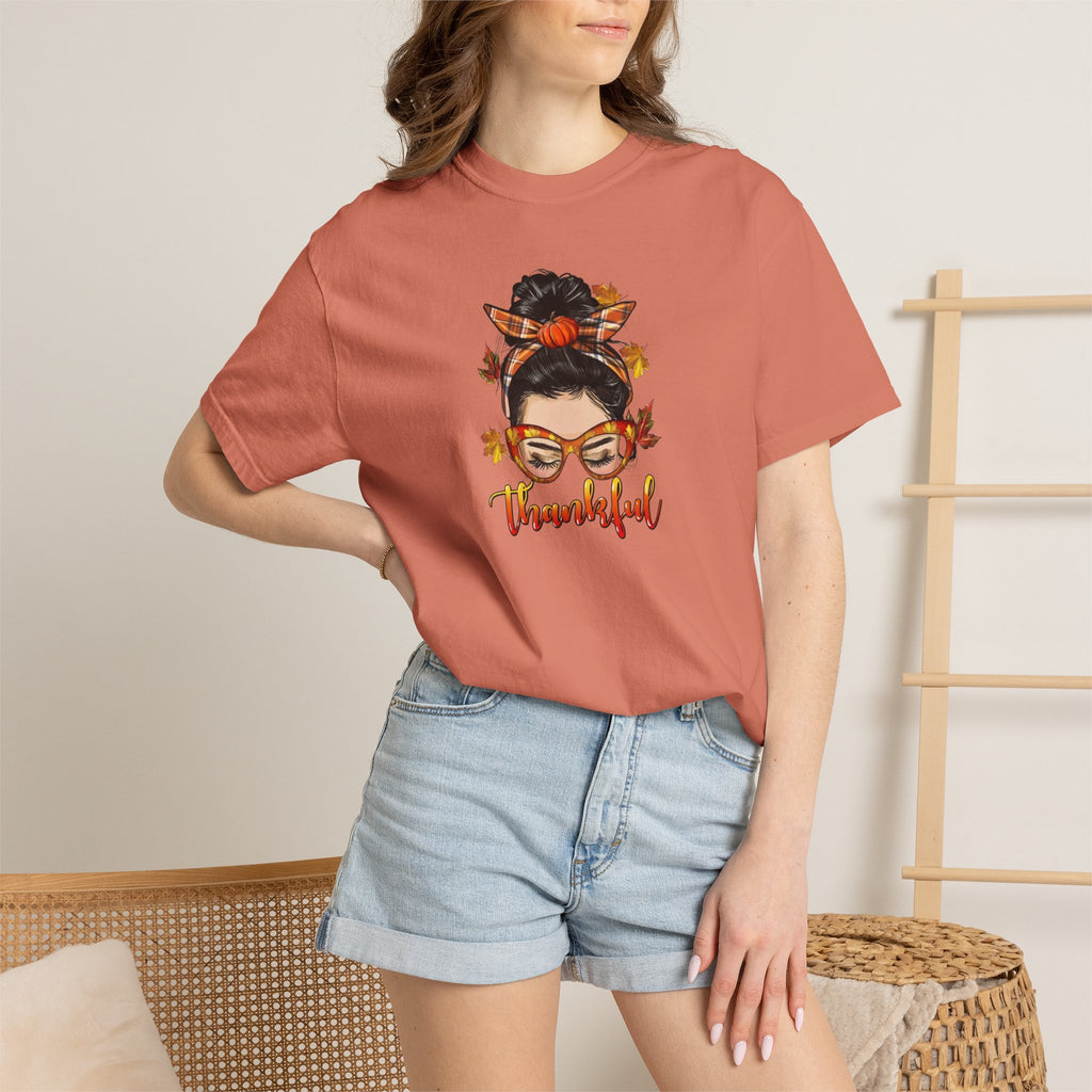 Thankful Fall Woman T-Shirt