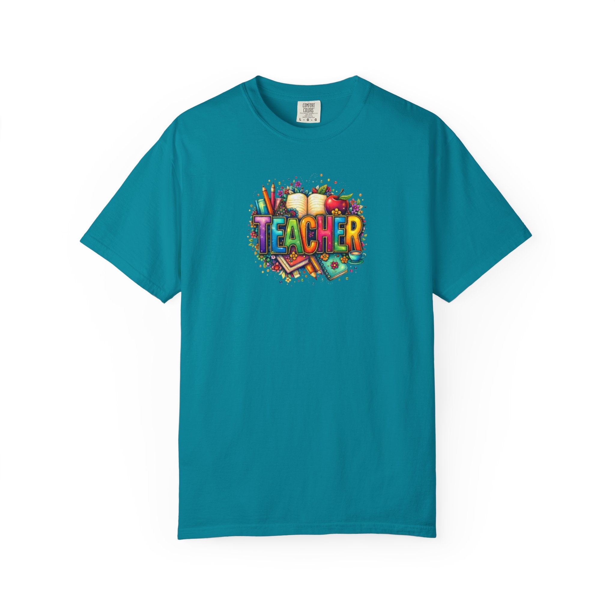 Teacher Colorful Classroom Graphic T-Shirt
