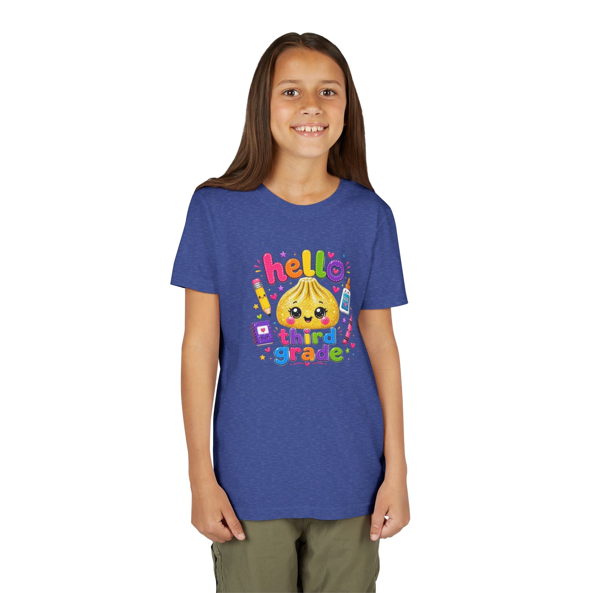 Hello Third Grade Youth Tee
