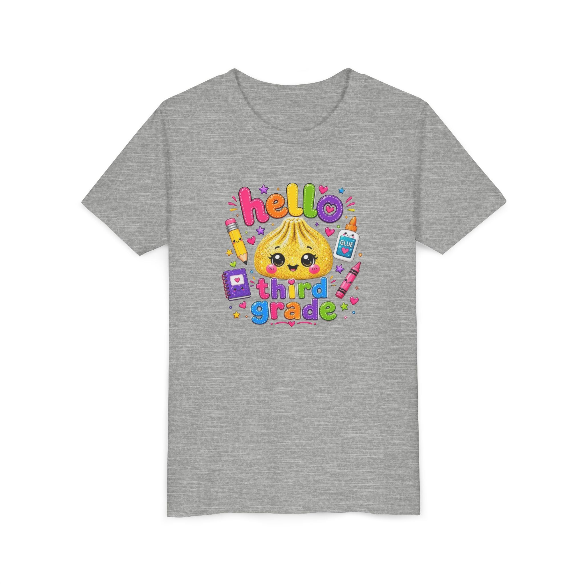 Hello Third Grade Youth Tee