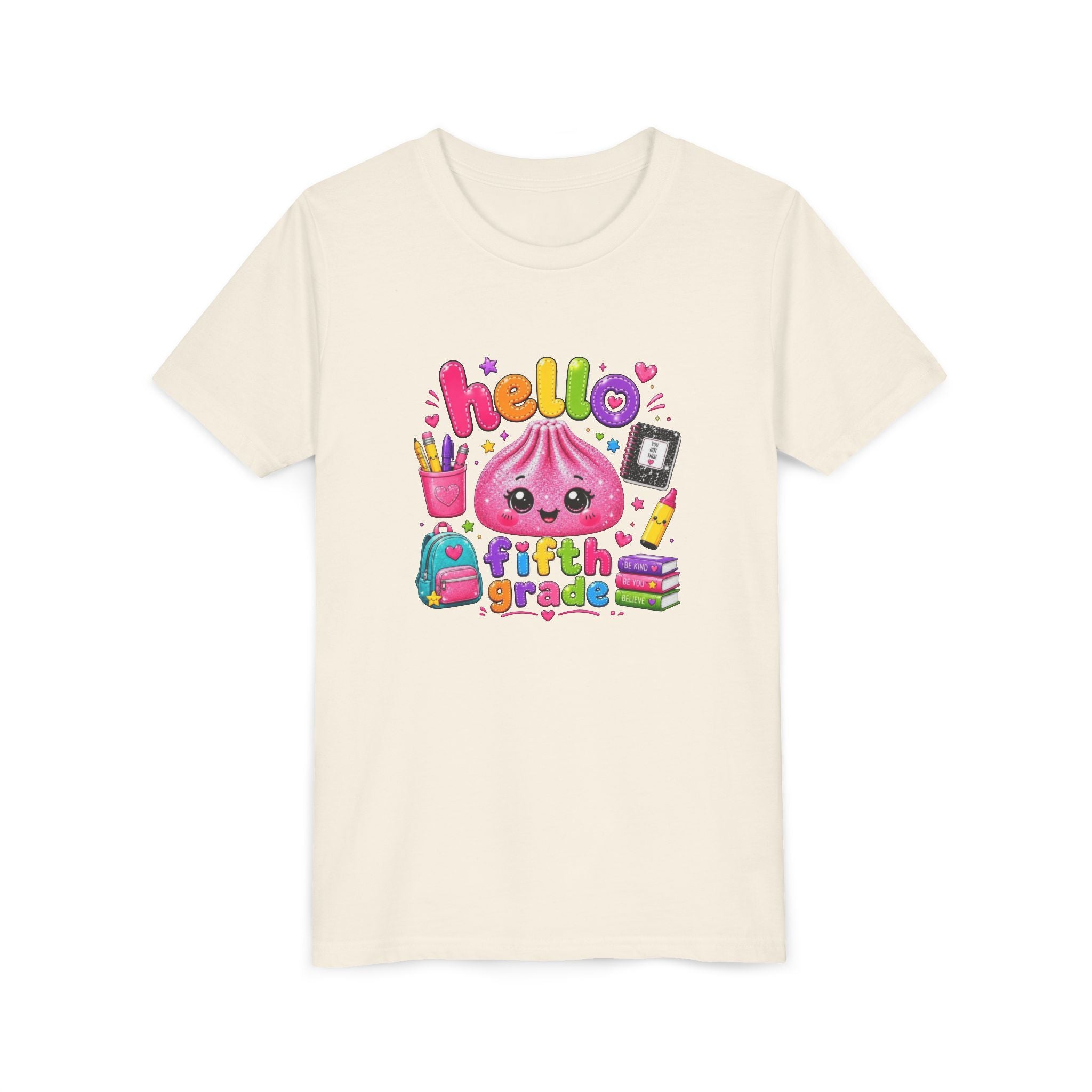 Hello Fifth Grade Youth Tee