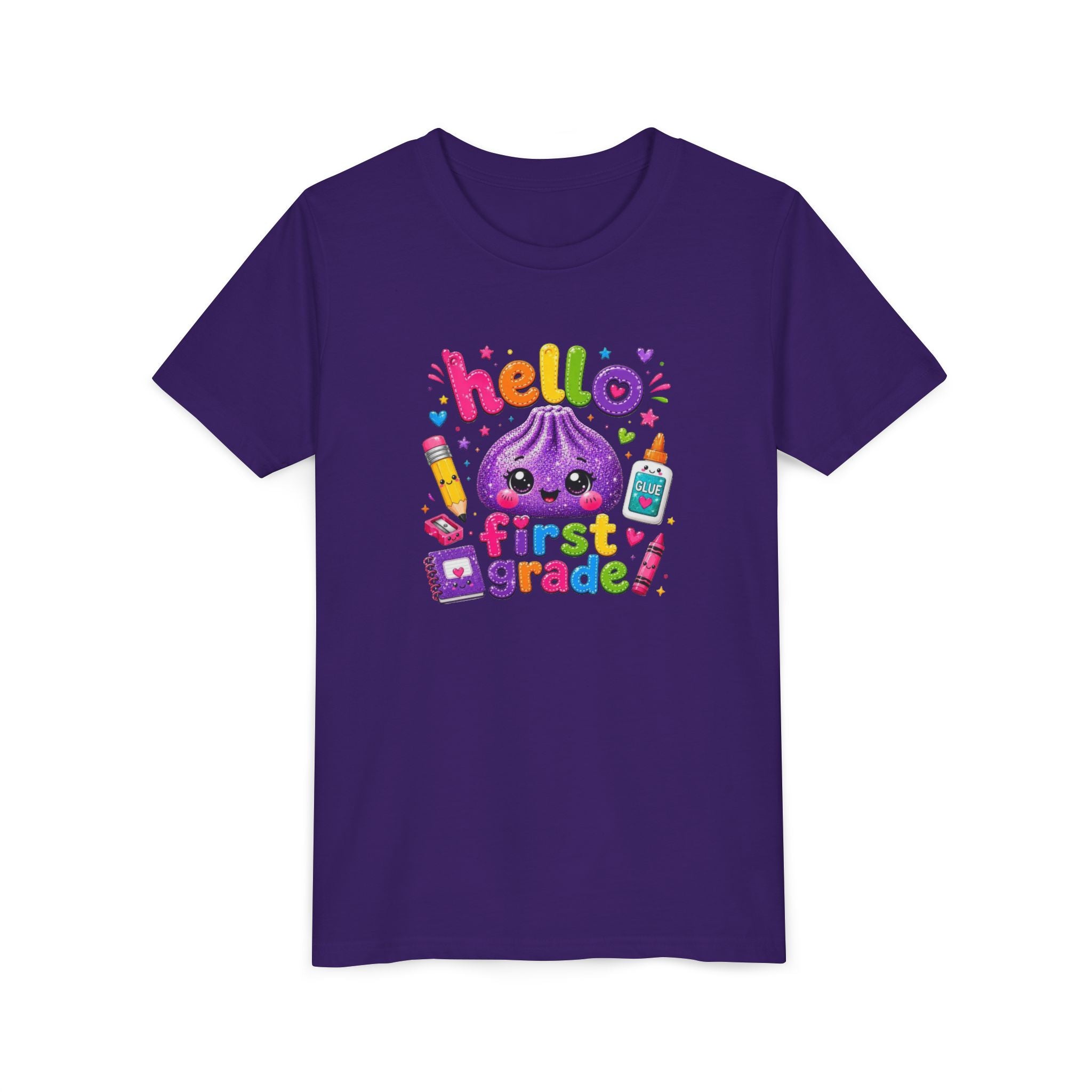 Hello First Grade Youth Tee