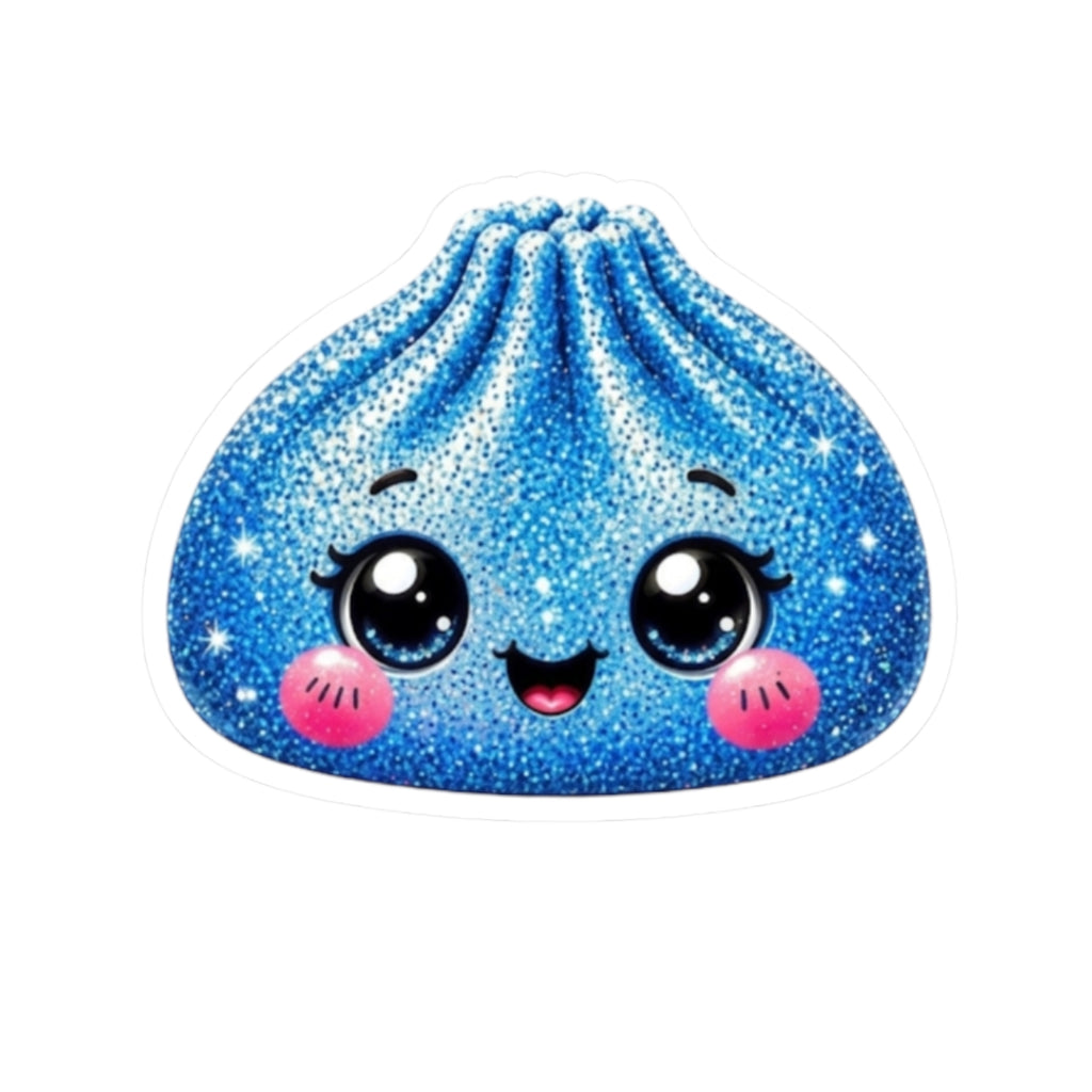 Kawaii Blue Dumpling Sticker