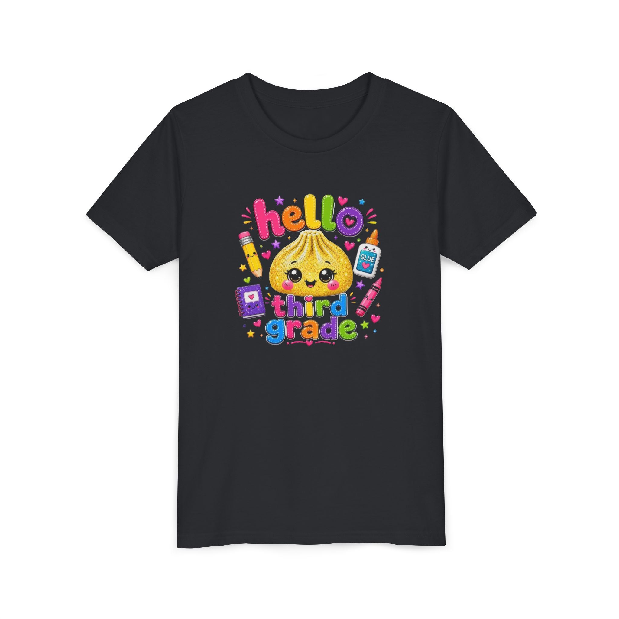 Hello Third Grade Youth Tee