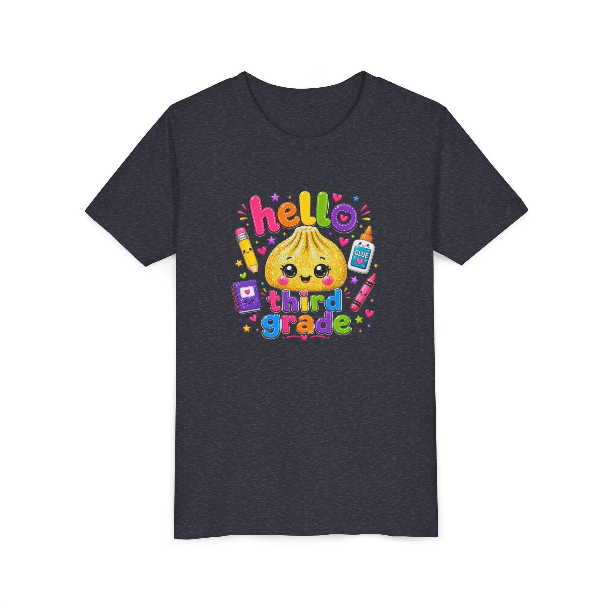 Hello Third Grade Youth Tee