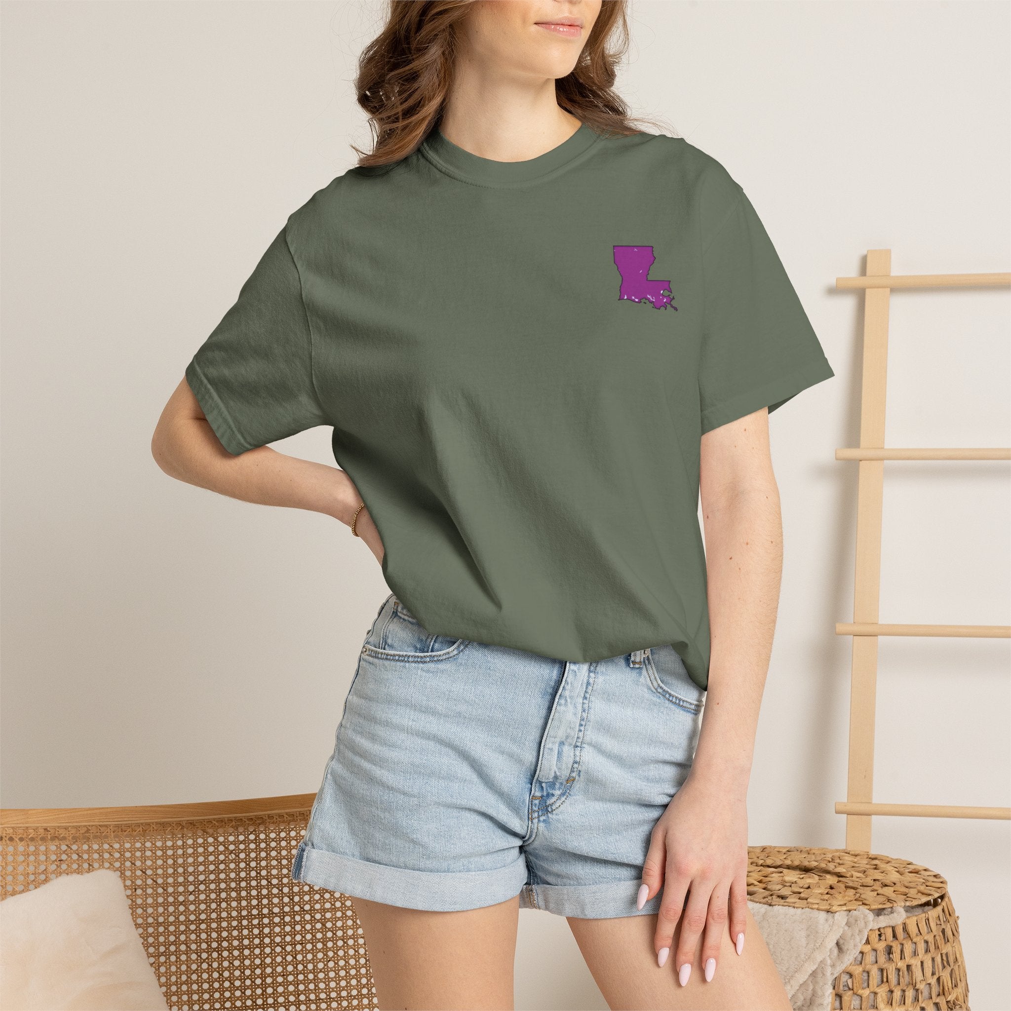 Louisiana Graphic T-Shirt — 'Excuse Me While I Love You' State Pride Tee