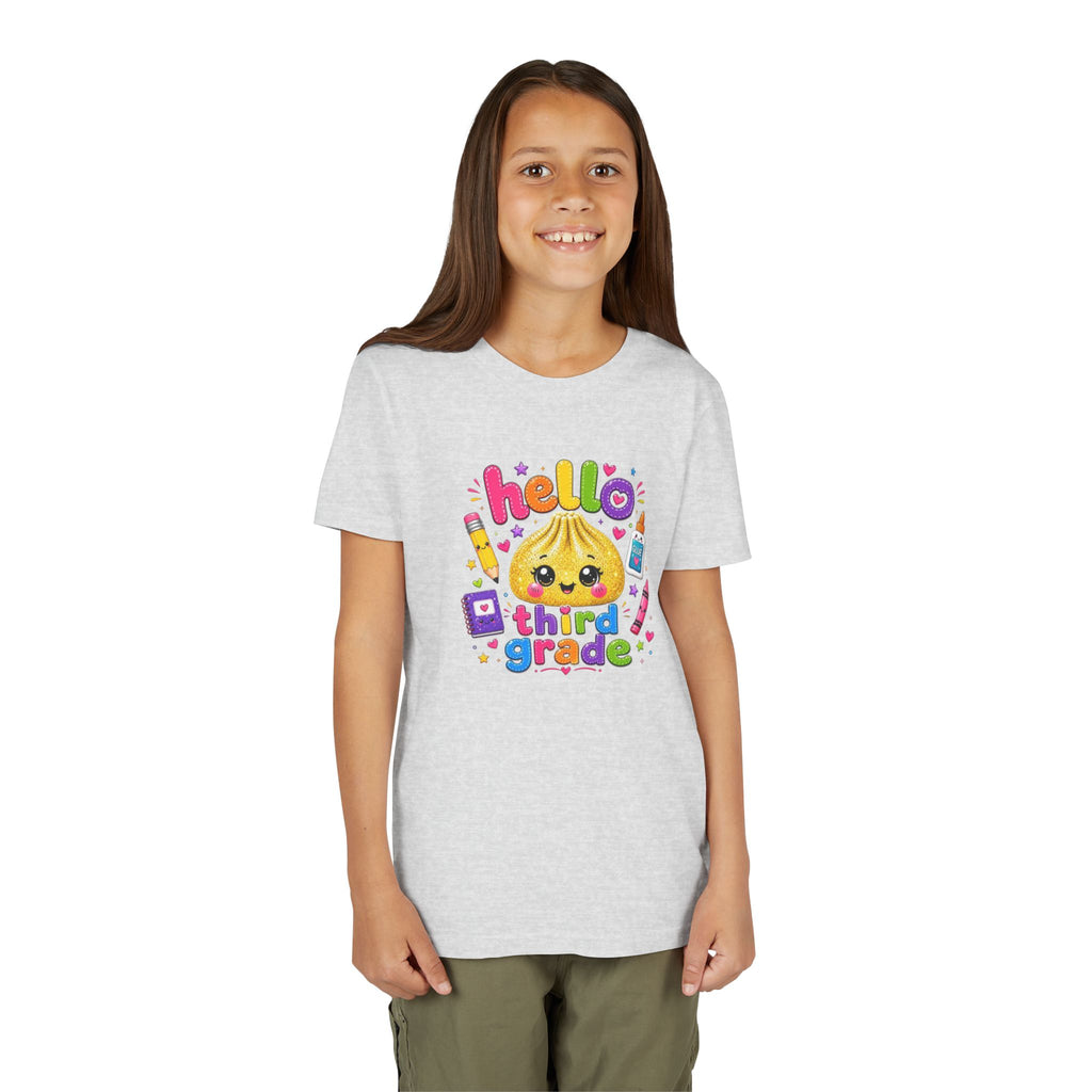 Hello Third Grade Youth Tee