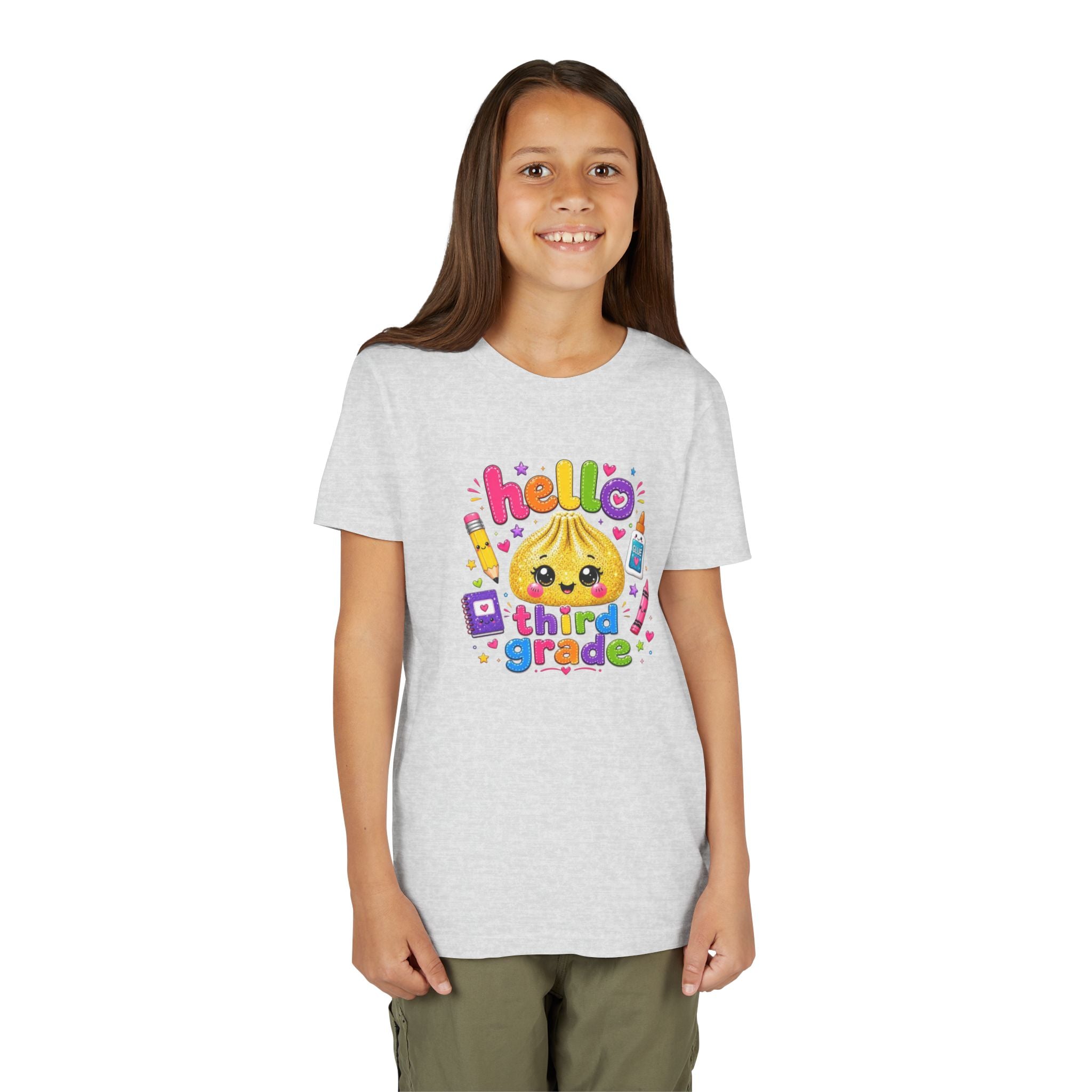 Hello Third Grade Youth Tee
