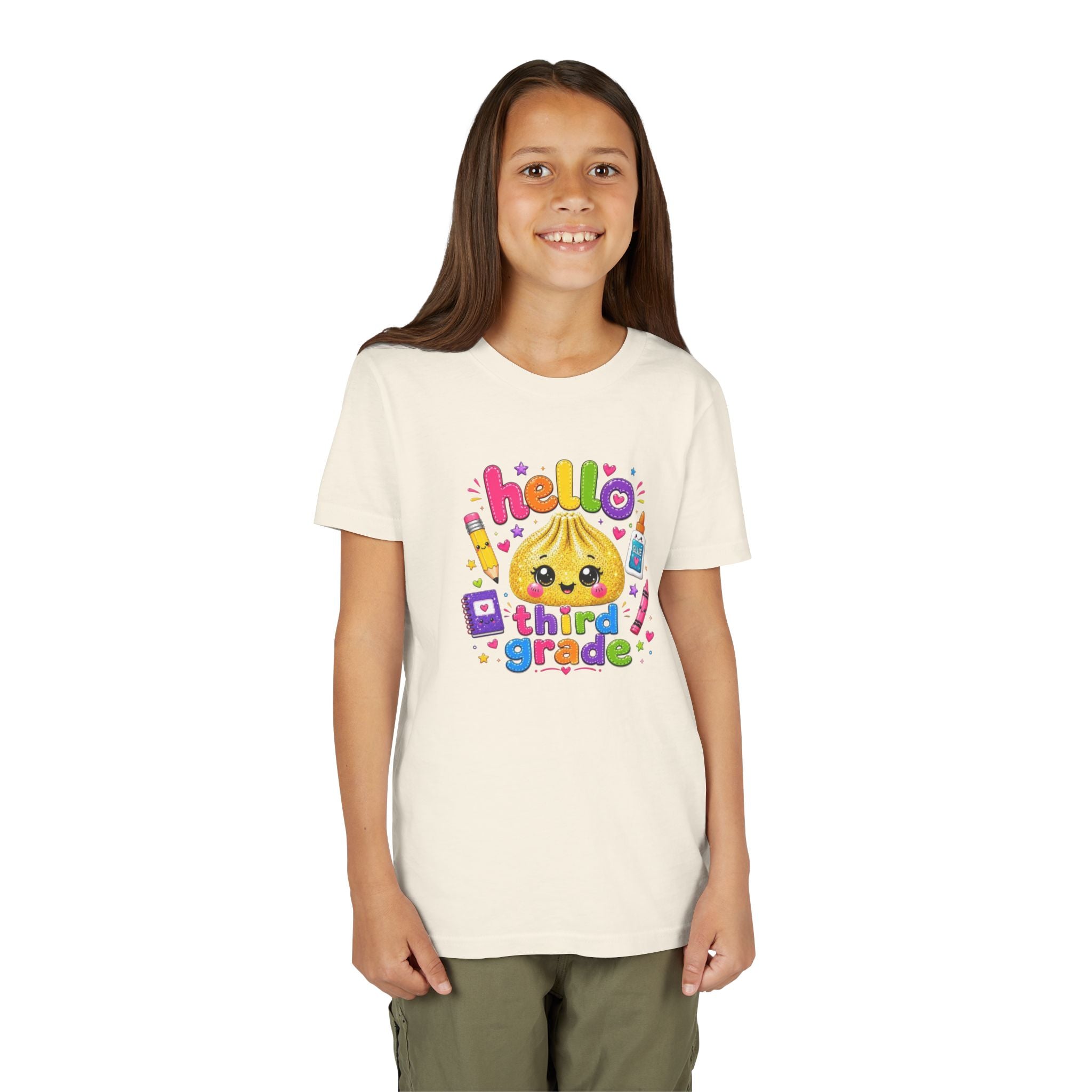 Hello Third Grade Youth Tee