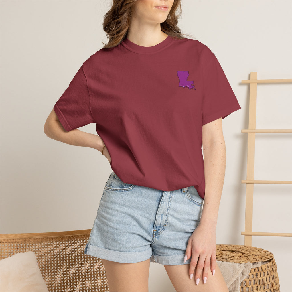 Louisiana Graphic T-Shirt — 'Excuse Me While I Love You' State Pride Tee