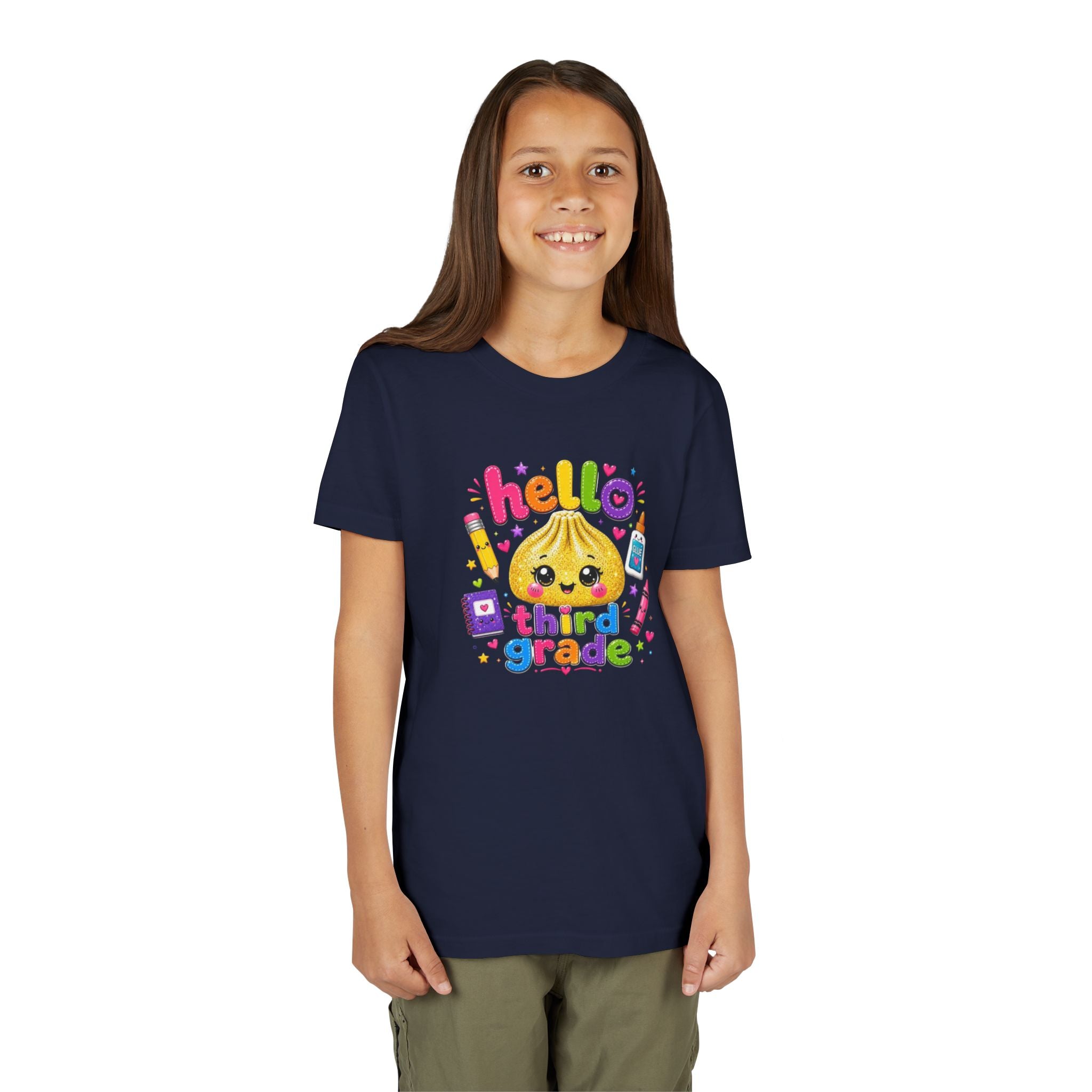 Hello Third Grade Youth Tee