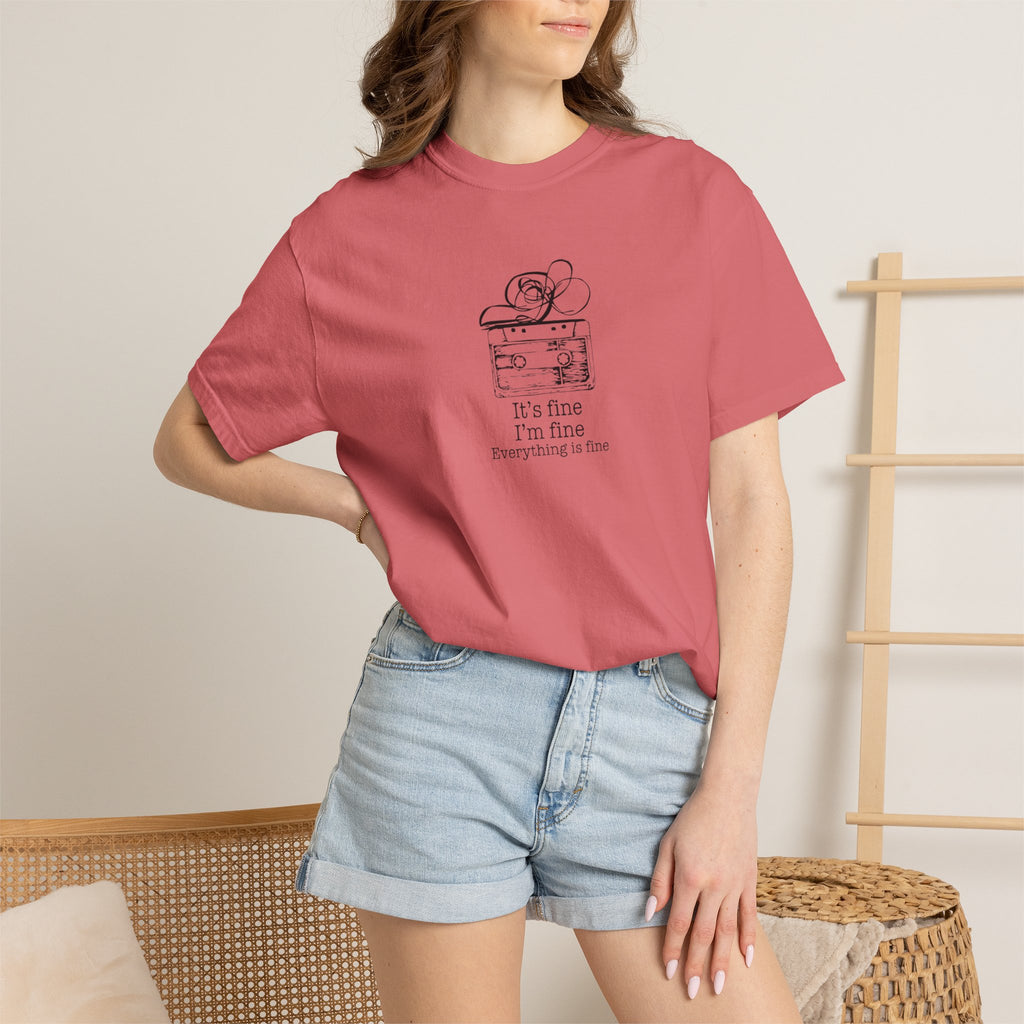 I’m Fine Cassette Tape T-Shirt