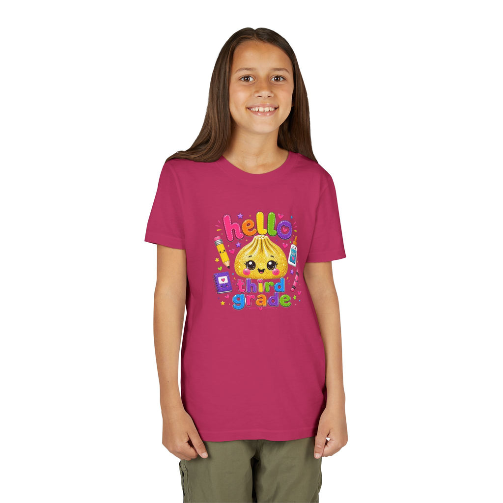 Hello Third Grade Youth Tee
