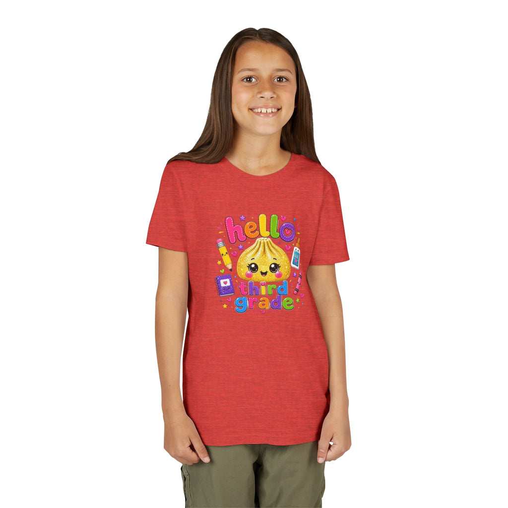Hello Third Grade Youth Tee