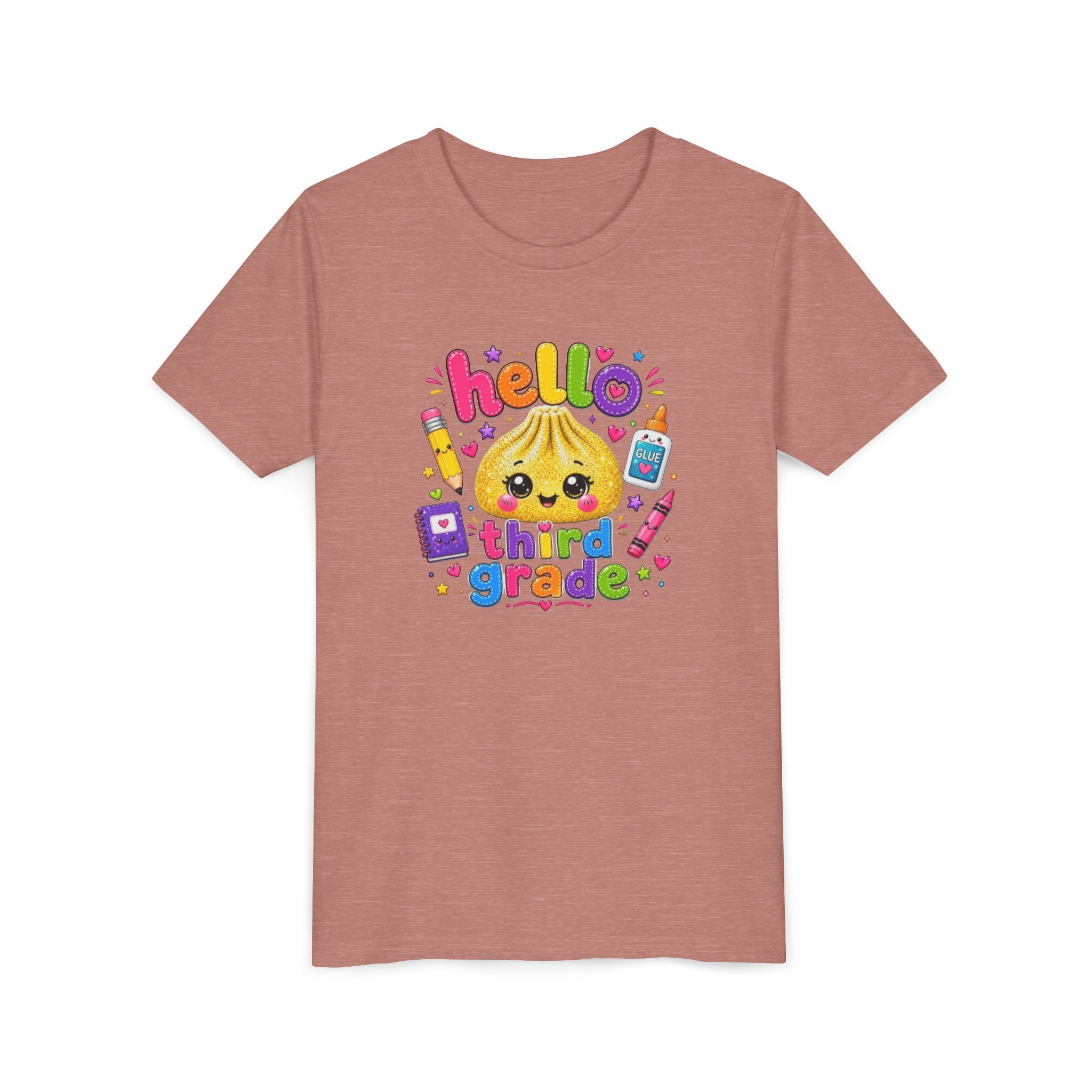 Hello Third Grade Youth Tee