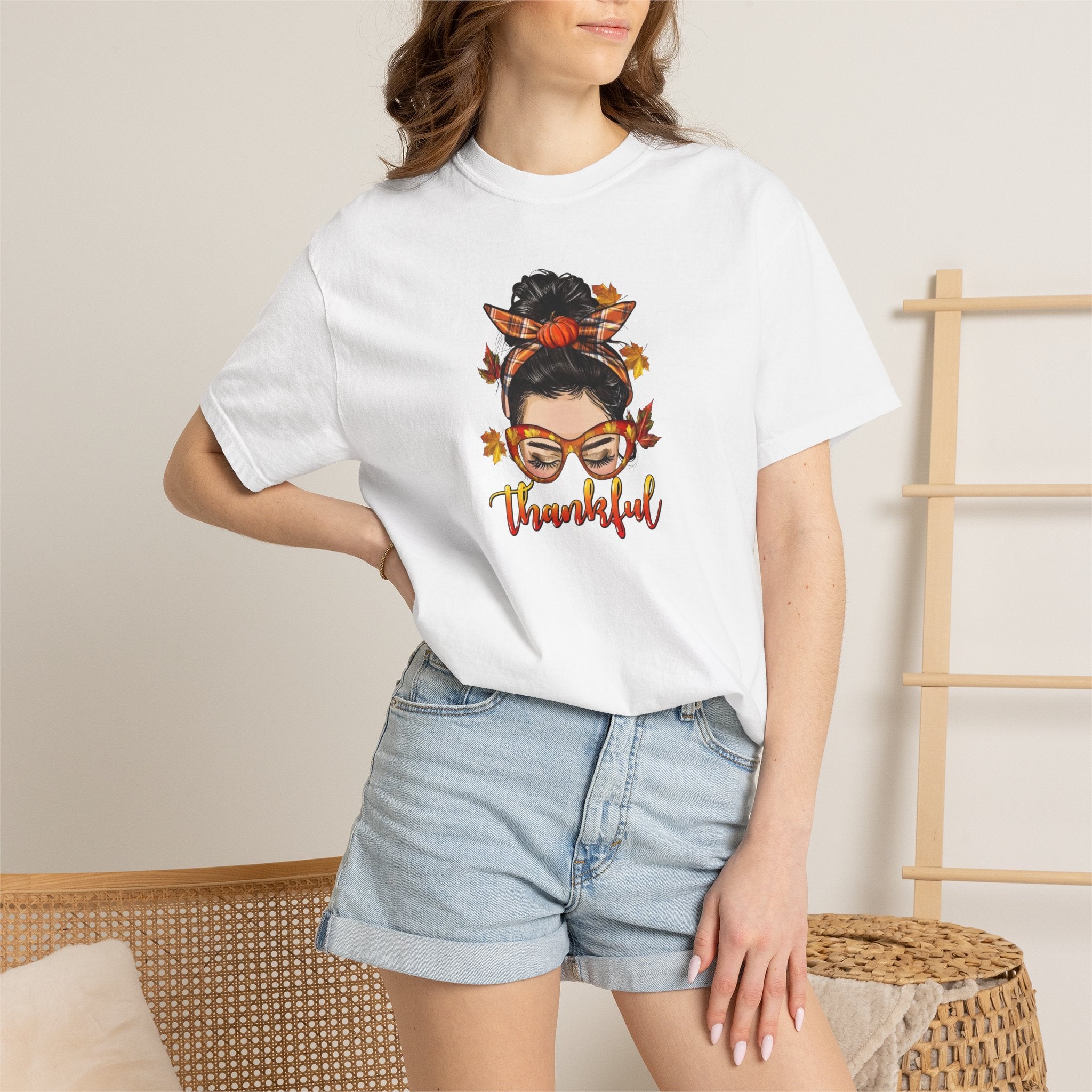 Thankful Fall Woman T-Shirt