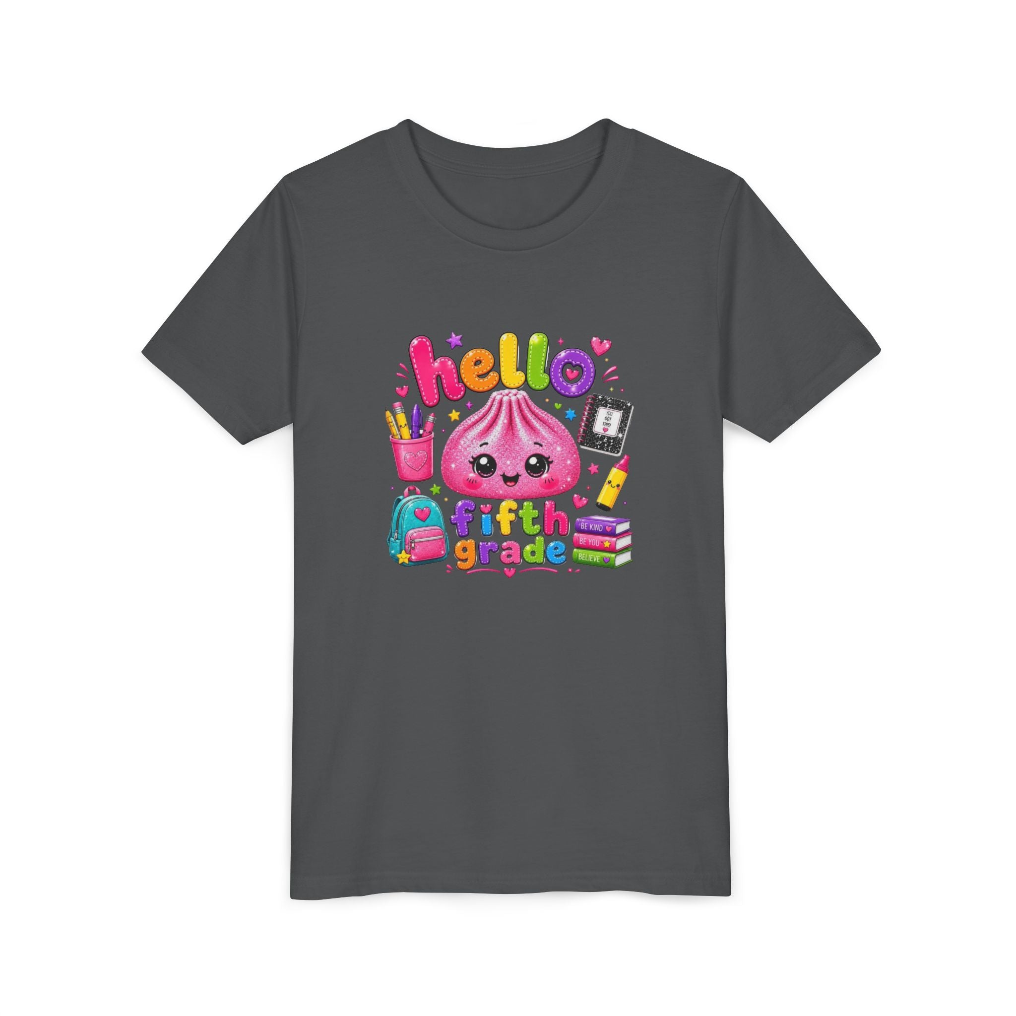 Hello Fifth Grade Youth Tee