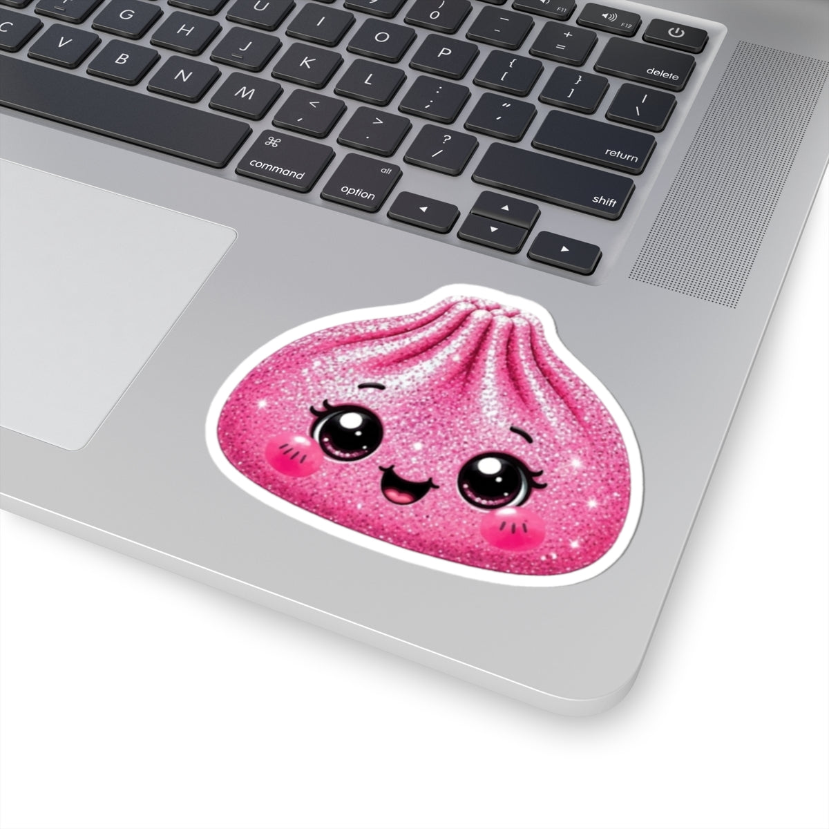 Kawaii Pink Glitter Dumpling Sticker