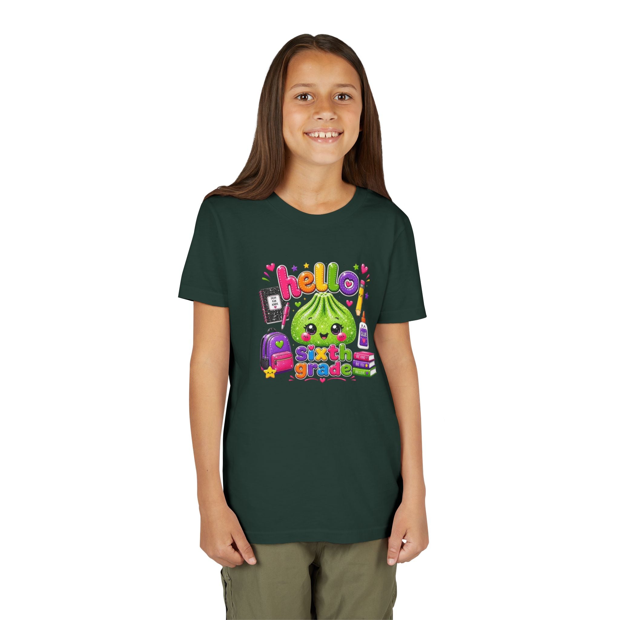 "Hello Sixth Grade" Youth Tee