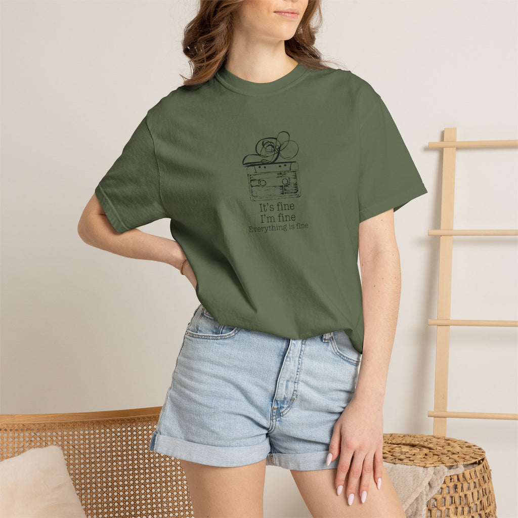 I’m Fine Cassette Tape T-Shirt