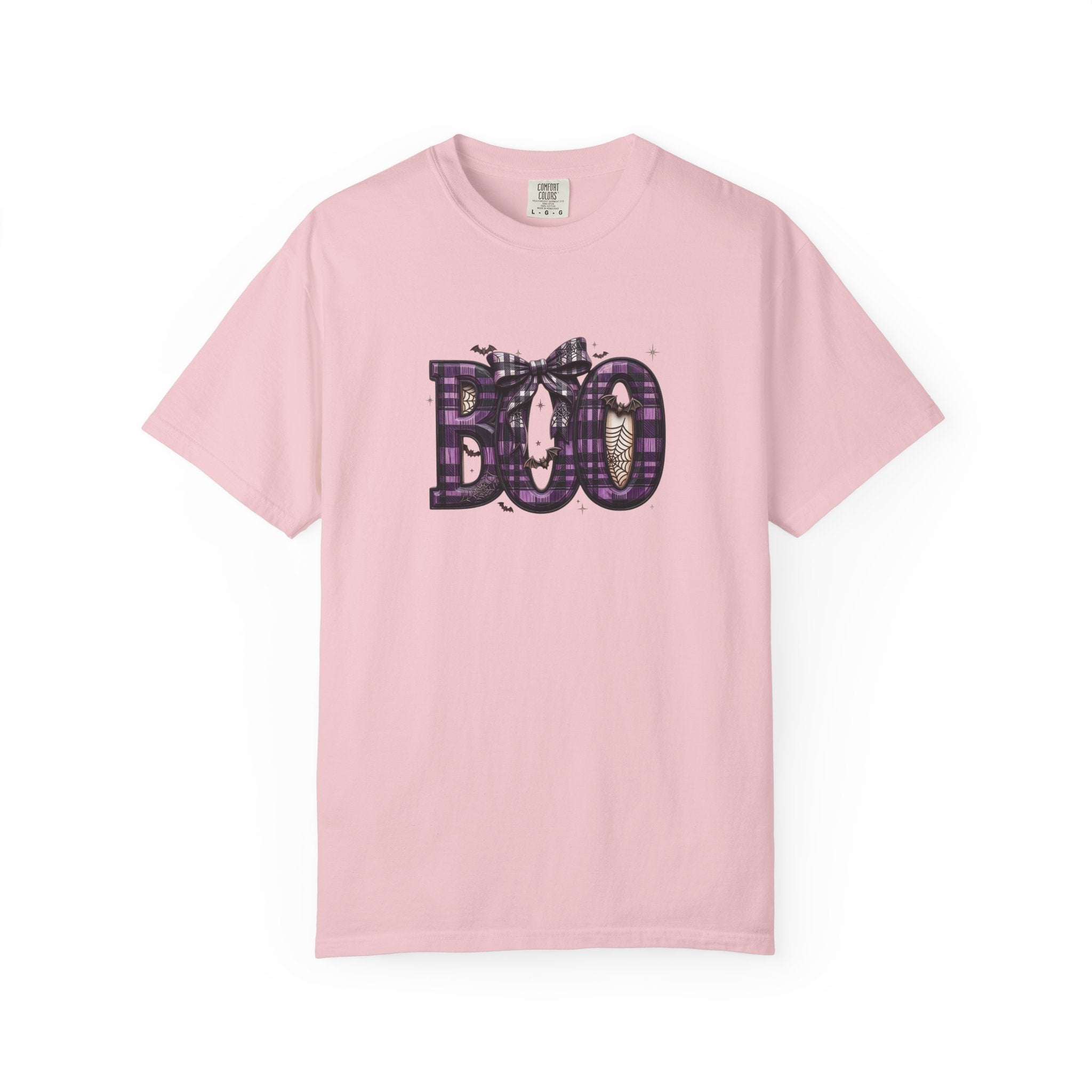 Halloween 'BOO' Plaid T-Shirt