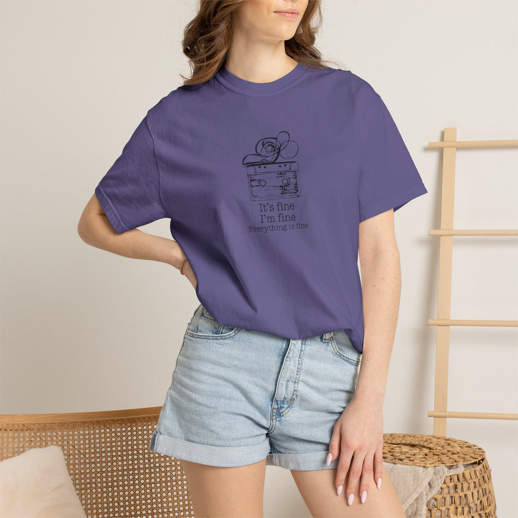 I’m Fine Cassette Tape T-Shirt